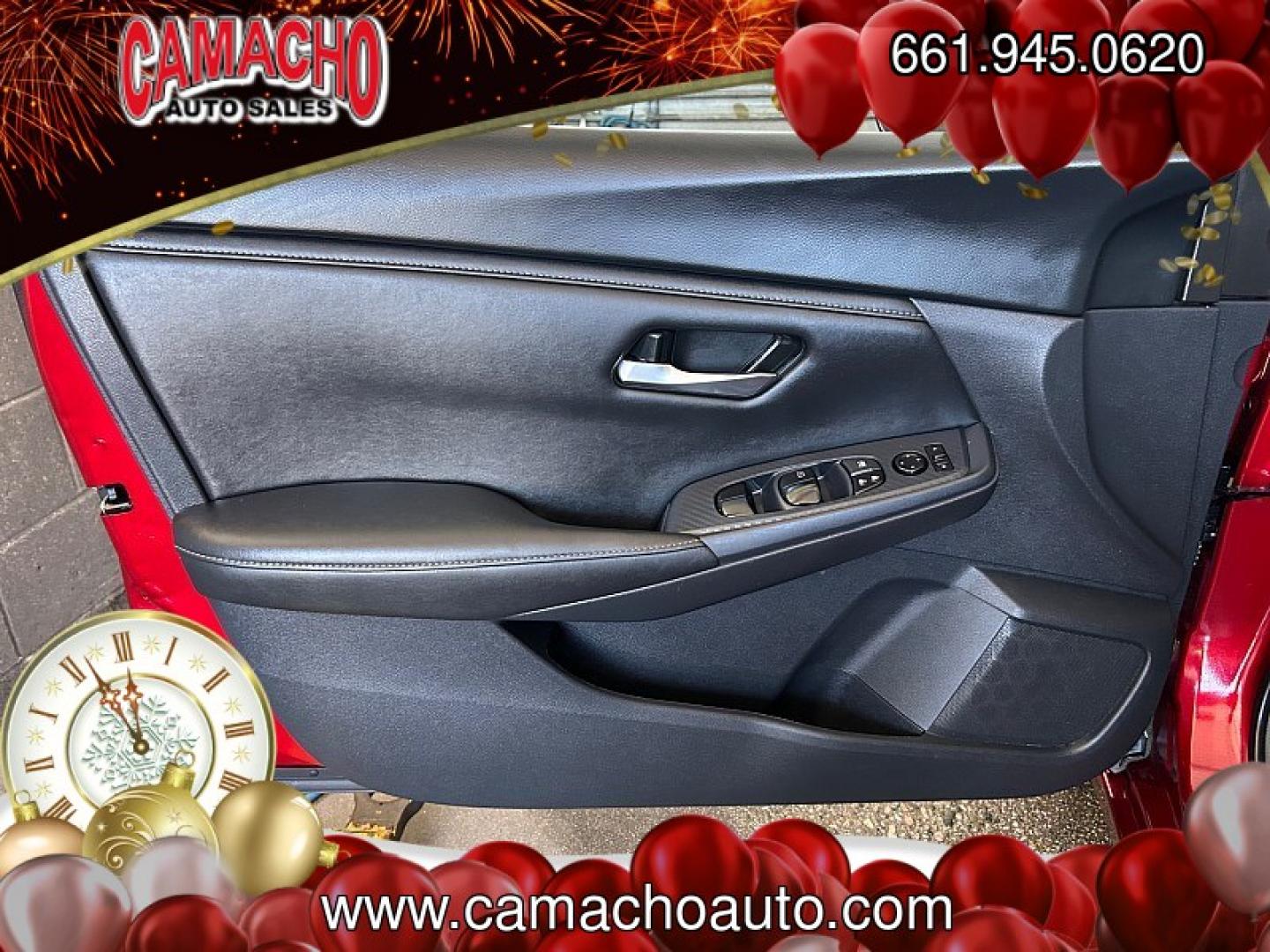 2024 RED Nissan Sentra (3N1AB8CV5RY) with an 4-Cyl 2.0 Liter engine, Automatic CVT w/Xtronic transmission, located at 412 Auto Vista Drive, Palmdale, CA, 93551, (661) 945-0620, 34.592636, -118.136681- Photo#16