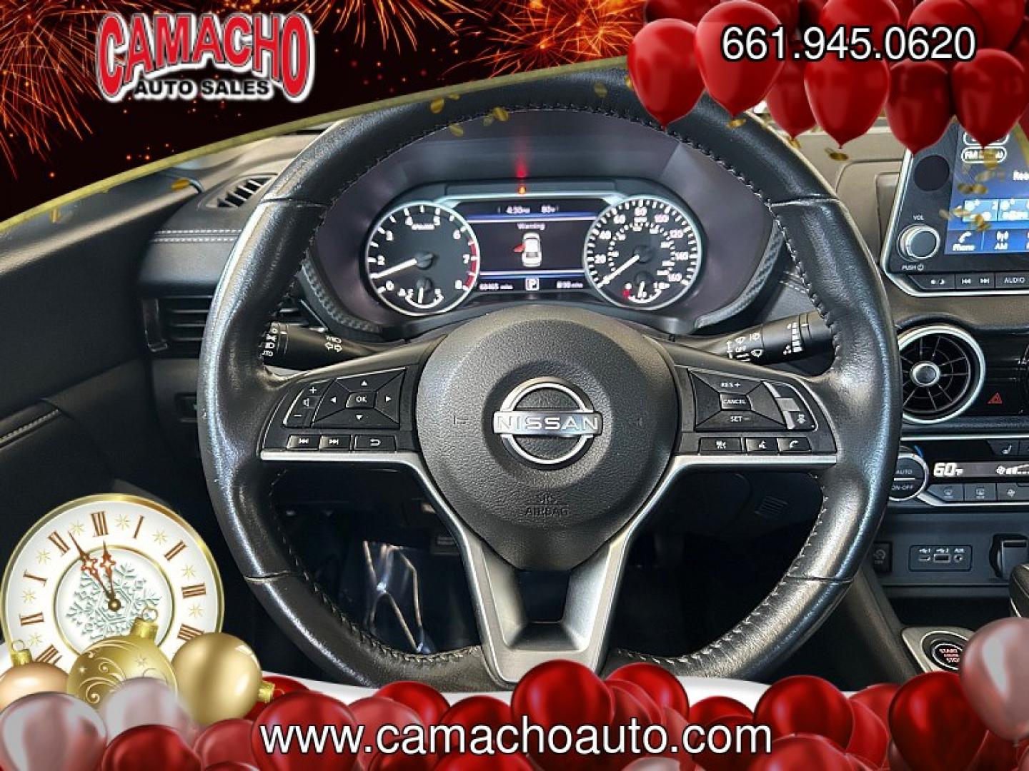 2024 RED Nissan Sentra (3N1AB8CV5RY) with an 4-Cyl 2.0 Liter engine, Automatic CVT w/Xtronic transmission, located at 412 Auto Vista Drive, Palmdale, CA, 93551, (661) 945-0620, 34.592636, -118.136681- Photo#21
