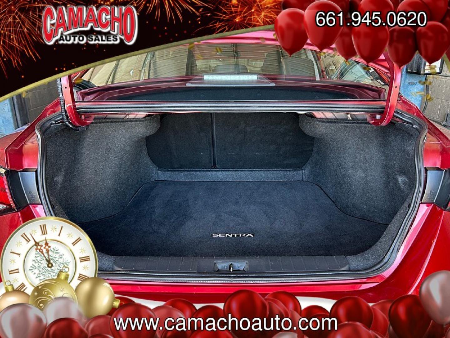2024 RED Nissan Sentra (3N1AB8CV5RY) with an 4-Cyl 2.0 Liter engine, Automatic CVT w/Xtronic transmission, located at 412 Auto Vista Drive, Palmdale, CA, 93551, (661) 945-0620, 34.592636, -118.136681- Photo#24
