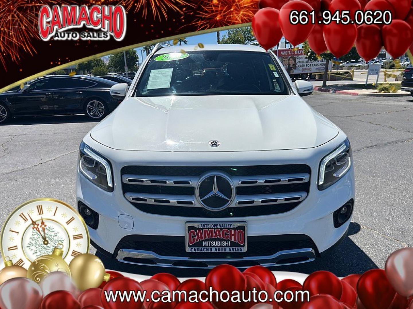 2023 White Mercedes-Benz GLB (W1N4M4GBXPW) with an 4-Cyl Turbo 2.0 Liter engine, Automatic transmission, located at 412 Auto Vista Drive, Palmdale, CA, 93551, (661) 945-0620, 34.592636, -118.136681 - Photo#1