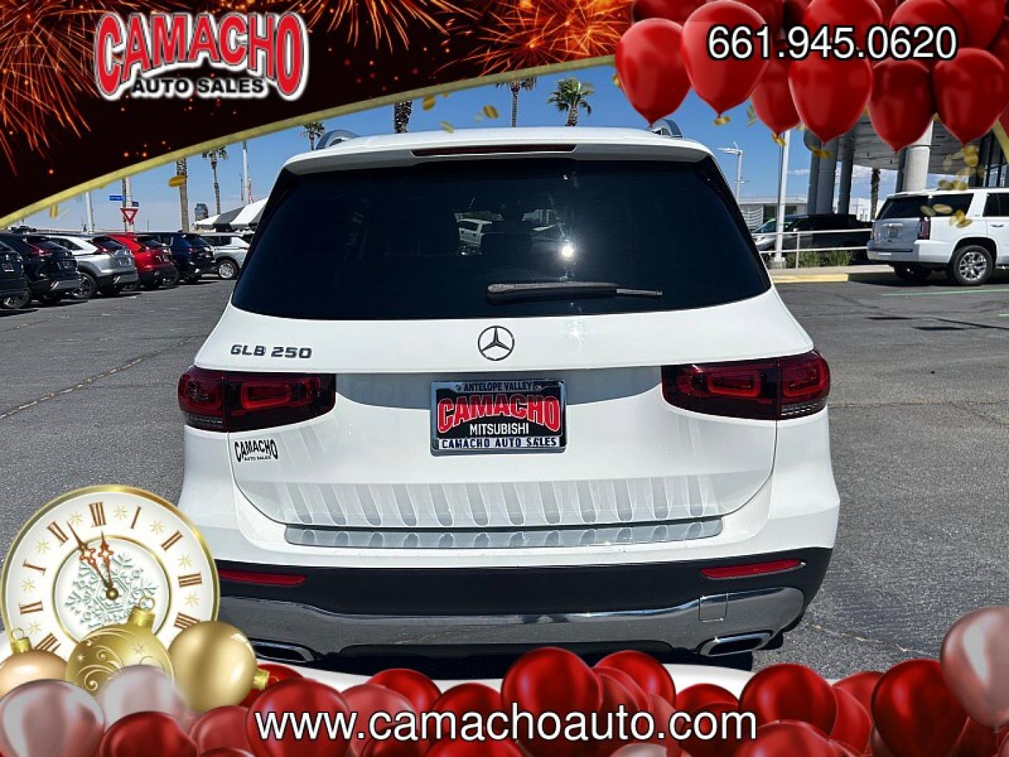 2023 White Mercedes-Benz GLB (W1N4M4GBXPW) with an 4-Cyl Turbo 2.0 Liter engine, Automatic transmission, located at 412 Auto Vista Drive, Palmdale, CA, 93551, (661) 945-0620, 34.592636, -118.136681 - Photo#3