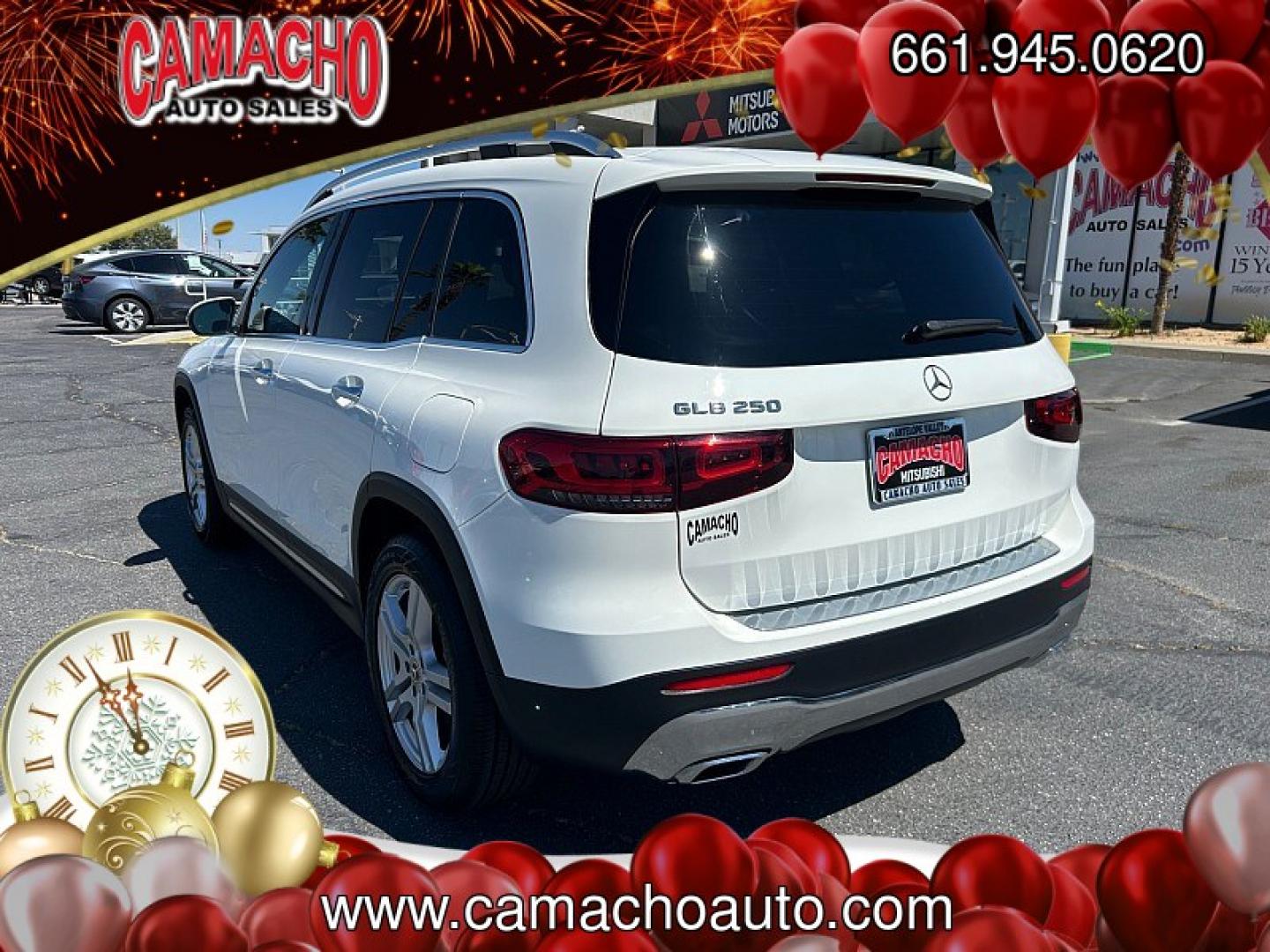 2023 White Mercedes-Benz GLB (W1N4M4GBXPW) with an 4-Cyl Turbo 2.0 Liter engine, Automatic transmission, located at 412 Auto Vista Drive, Palmdale, CA, 93551, (661) 945-0620, 34.592636, -118.136681 - Photo#4