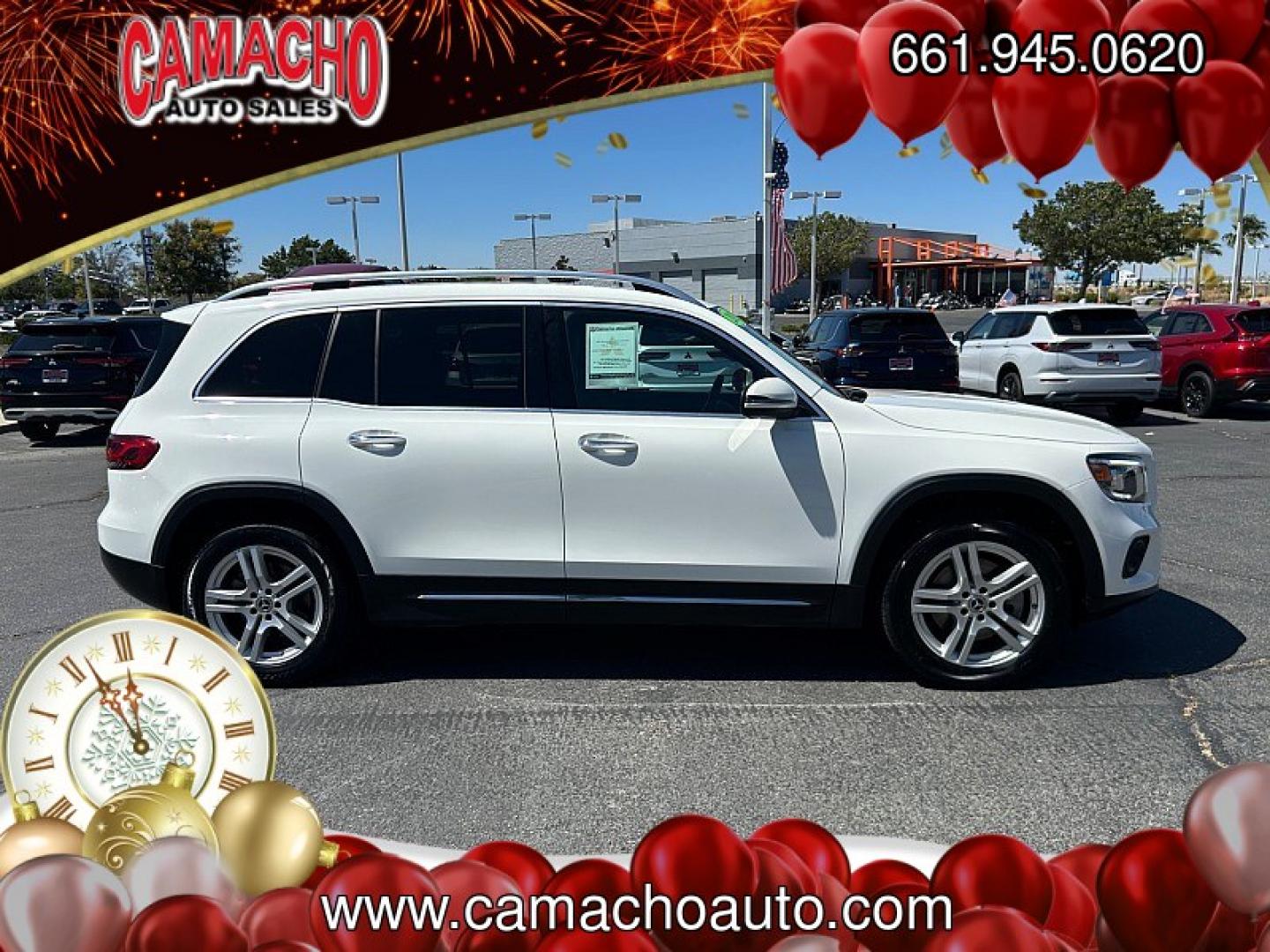 2023 White Mercedes-Benz GLB (W1N4M4GBXPW) with an 4-Cyl Turbo 2.0 Liter engine, Automatic transmission, located at 412 Auto Vista Drive, Palmdale, CA, 93551, (661) 945-0620, 34.592636, -118.136681 - Photo#11