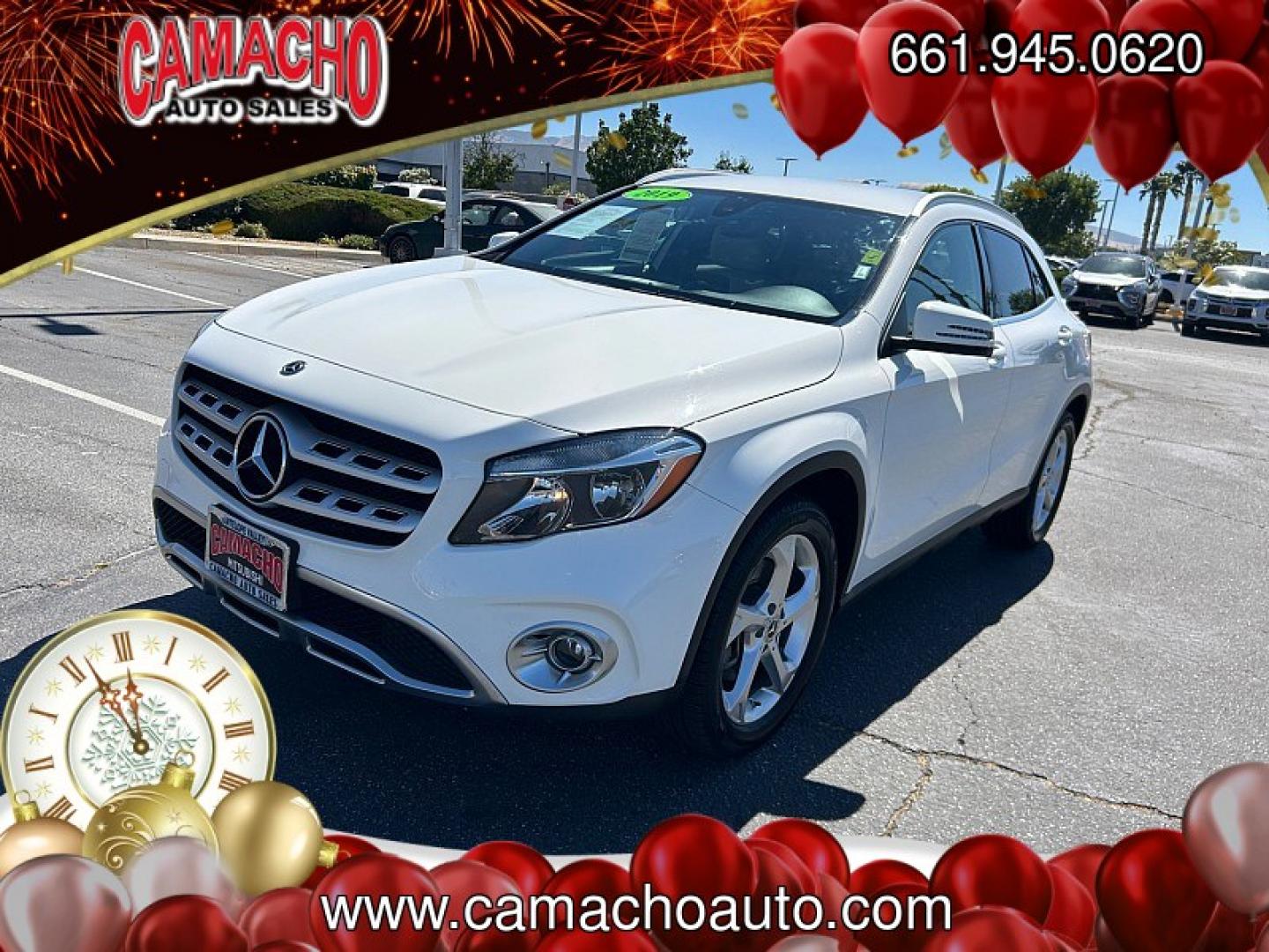 2019 White Mercedes-Benz GLA-Class (WDCTG4EB9KU) with an 4-Cyl Turbo 2.0 Liter engine, Automatic 7-Spd w/7G-DCT transmission, located at 412 Auto Vista Drive, Palmdale, CA, 93551, (661) 945-0620, 34.592636, -118.136681- Photo#4
