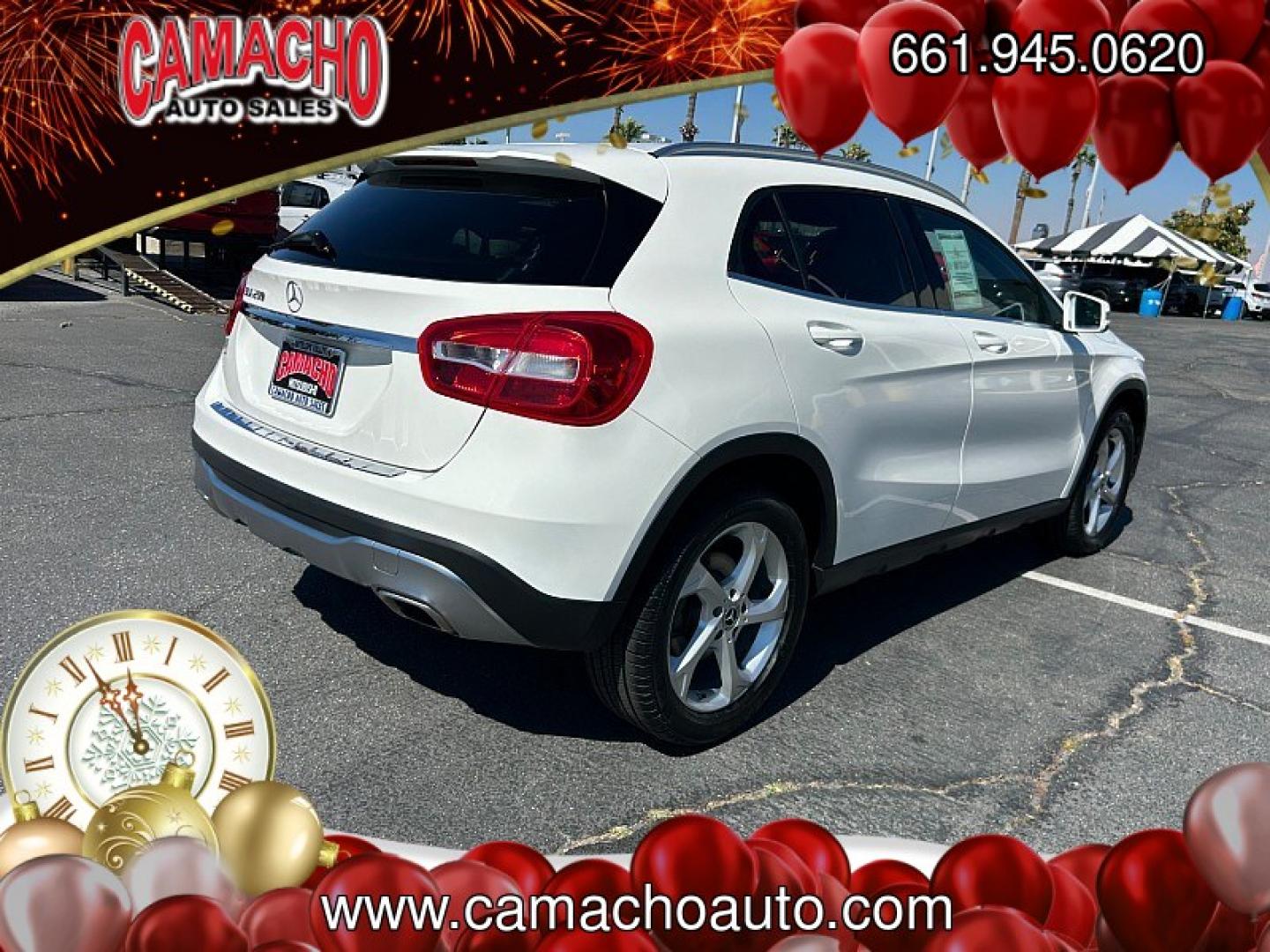 2019 White Mercedes-Benz GLA-Class (WDCTG4EB9KU) with an 4-Cyl Turbo 2.0 Liter engine, Automatic 7-Spd w/7G-DCT transmission, located at 412 Auto Vista Drive, Palmdale, CA, 93551, (661) 945-0620, 34.592636, -118.136681- Photo#6