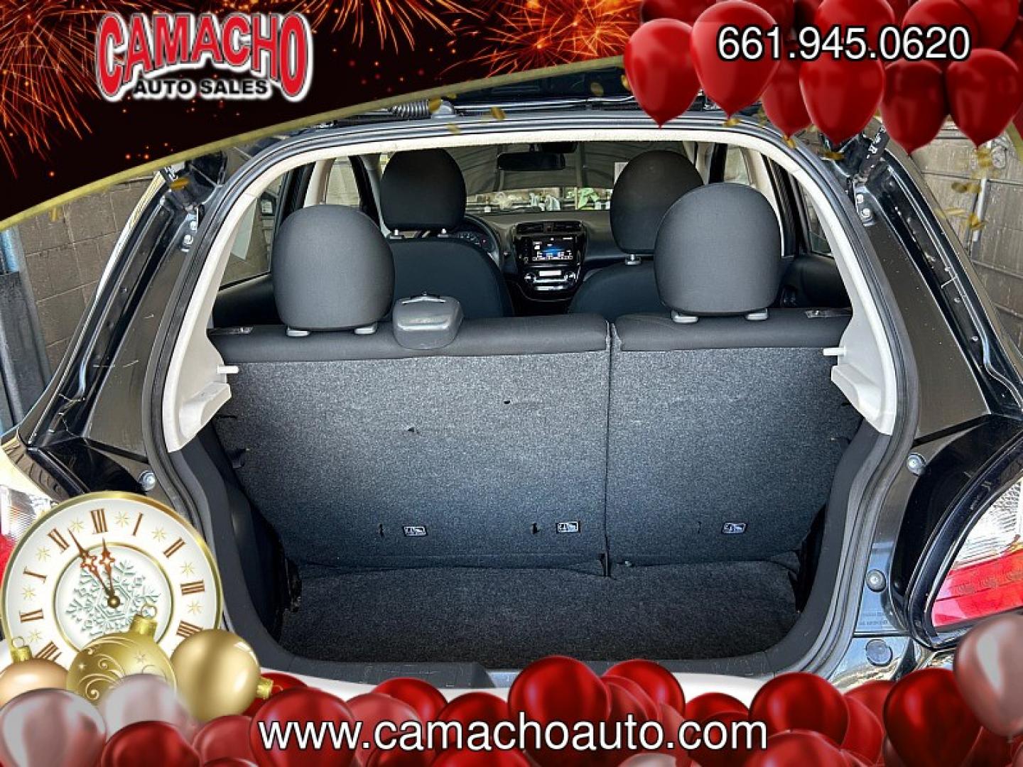 2022 Black Mitsubishi Mirage (ML32AUHJ8NH) with an 3-Cyl 1.2 Liter engine, Automatic CVT transmission, located at 412 Auto Vista Drive, Palmdale, CA, 93551, (661) 945-0620, 34.592636, -118.136681- Photo#21