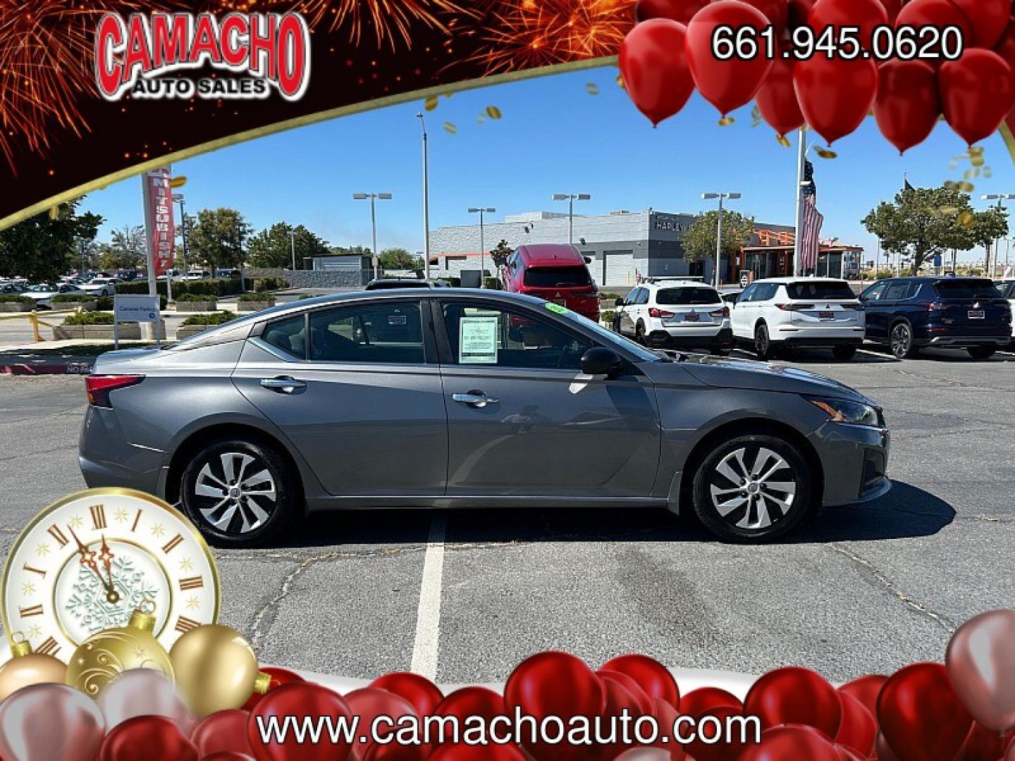 2024 Gray Nissan Altima (1N4BL4BV1RN) with an 4-Cyl 2.5 Liter engine, Automatic Xtronic CVT transmission, located at 412 Auto Vista Drive, Palmdale, CA, 93551, (661) 945-0620, 34.592636, -118.136681- Photo#4