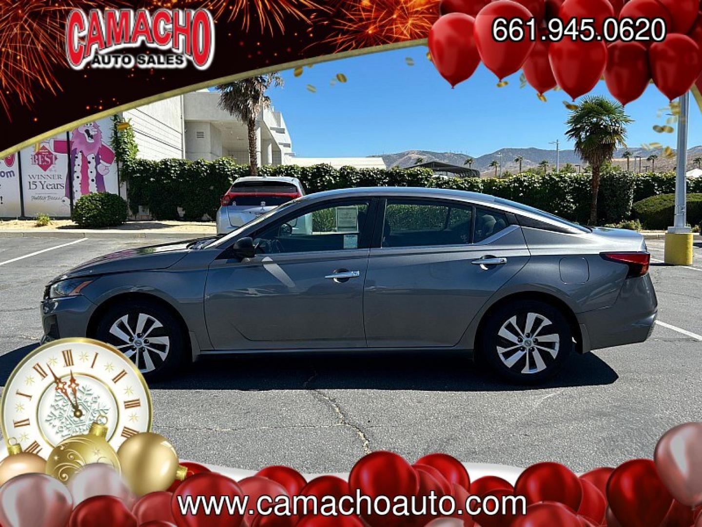 2024 Gray Nissan Altima (1N4BL4BV1RN) with an 4-Cyl 2.5 Liter engine, Automatic Xtronic CVT transmission, located at 412 Auto Vista Drive, Palmdale, CA, 93551, (661) 945-0620, 34.592636, -118.136681- Photo#8