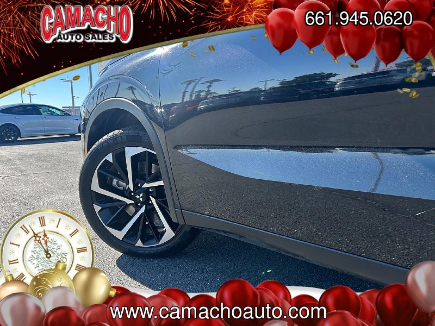2024 Black Mitsubishi Outlander (JA4J4VA80RZ) with an 4-Cyl 2.5 Liter engine, Automatic CVT transmission, located at 412 Auto Vista Drive, Palmdale, CA, 93551, (661) 945-0620, 34.592636, -118.136681- Photo#8