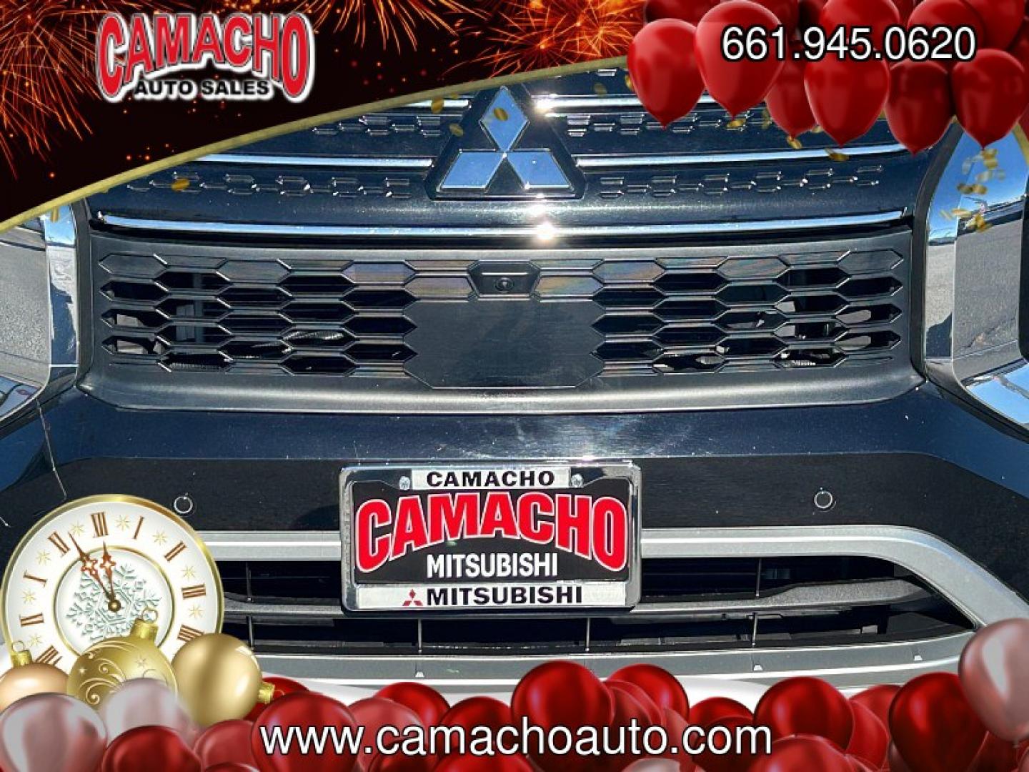 2024 Black Mitsubishi Outlander (JA4J4VA80RZ) with an 4-Cyl 2.5 Liter engine, Automatic CVT transmission, located at 412 Auto Vista Drive, Palmdale, CA, 93551, (661) 945-0620, 34.592636, -118.136681- Photo#10