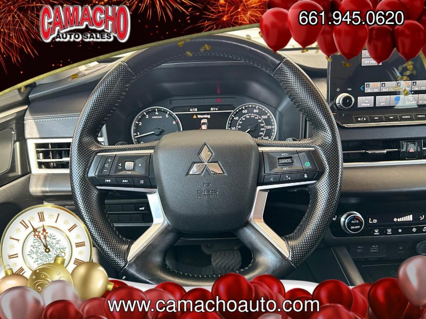 2024 Silver Mitsubishi Outlander (JA4J4VA84RZ) with an 4-Cyl 2.5 Liter engine, Automatic CVT transmission, located at 412 Auto Vista Drive, Palmdale, CA, 93551, (661) 945-0620, 34.592636, -118.136681- Photo#21