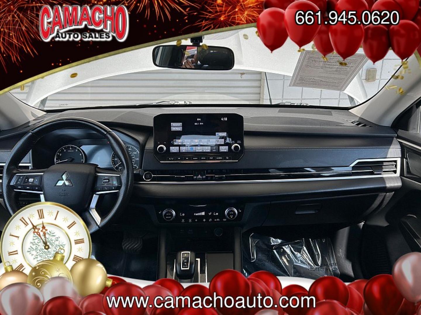2024 Silver Mitsubishi Outlander (JA4J4VA84RZ) with an 4-Cyl 2.5 Liter engine, Automatic CVT transmission, located at 412 Auto Vista Drive, Palmdale, CA, 93551, (661) 945-0620, 34.592636, -118.136681- Photo#22