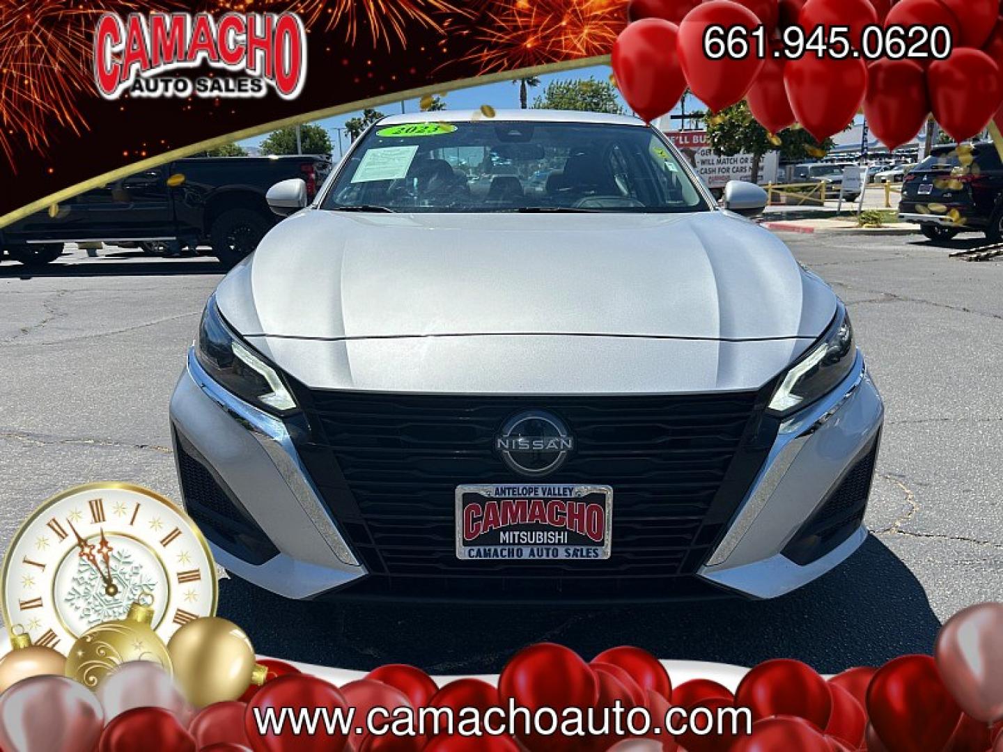 2023 Silver Nissan Altima (1N4BL4DV5PN) with an 4-Cyl 2.5 Liter engine, Automatic Xtronic CVT transmission, located at 412 Auto Vista Drive, Palmdale, CA, 93551, (661) 945-0620, 34.592636, -118.136681- Photo#1