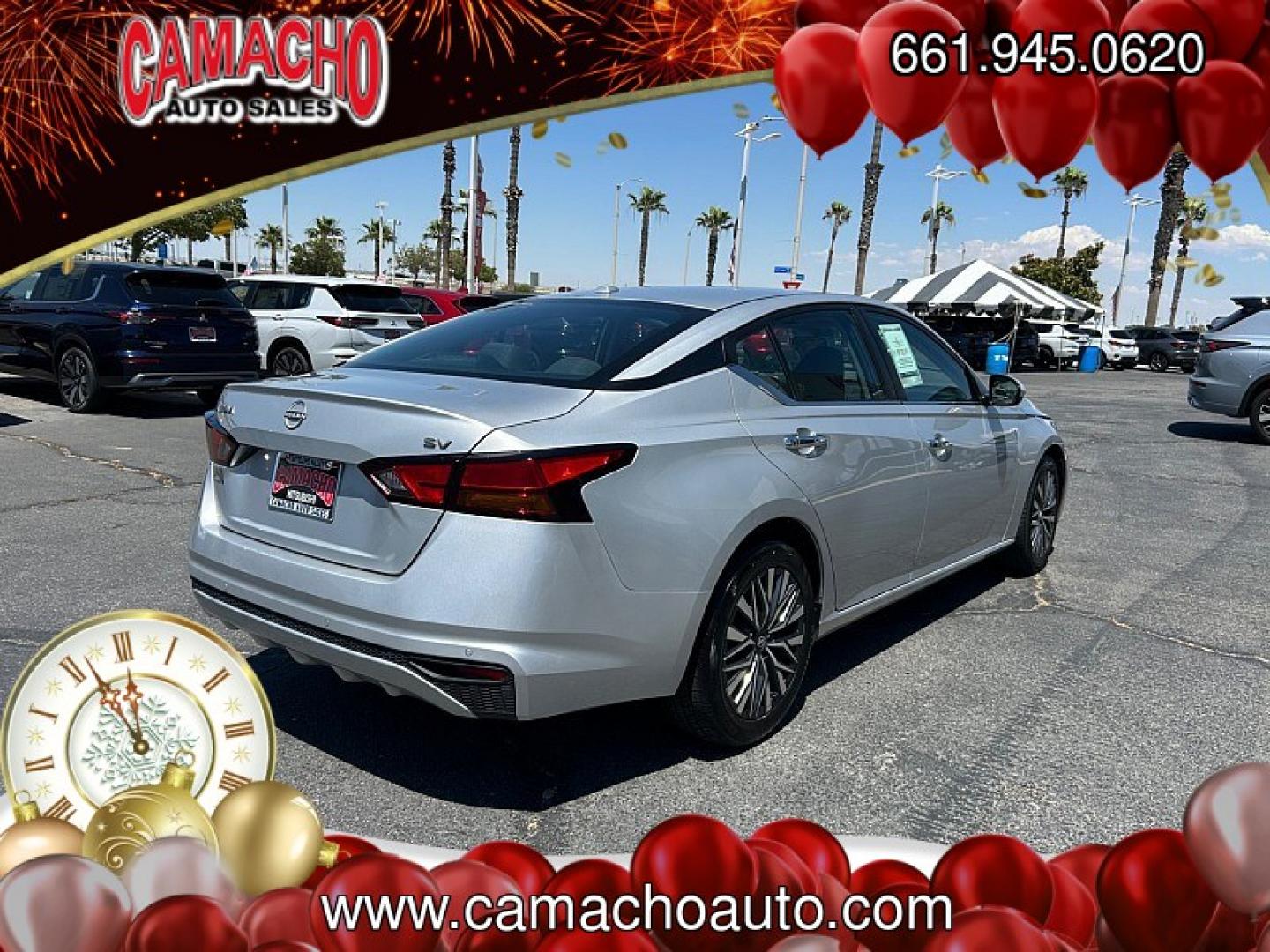 2023 Silver Nissan Altima (1N4BL4DV5PN) with an 4-Cyl 2.5 Liter engine, Automatic Xtronic CVT transmission, located at 412 Auto Vista Drive, Palmdale, CA, 93551, (661) 945-0620, 34.592636, -118.136681- Photo#2