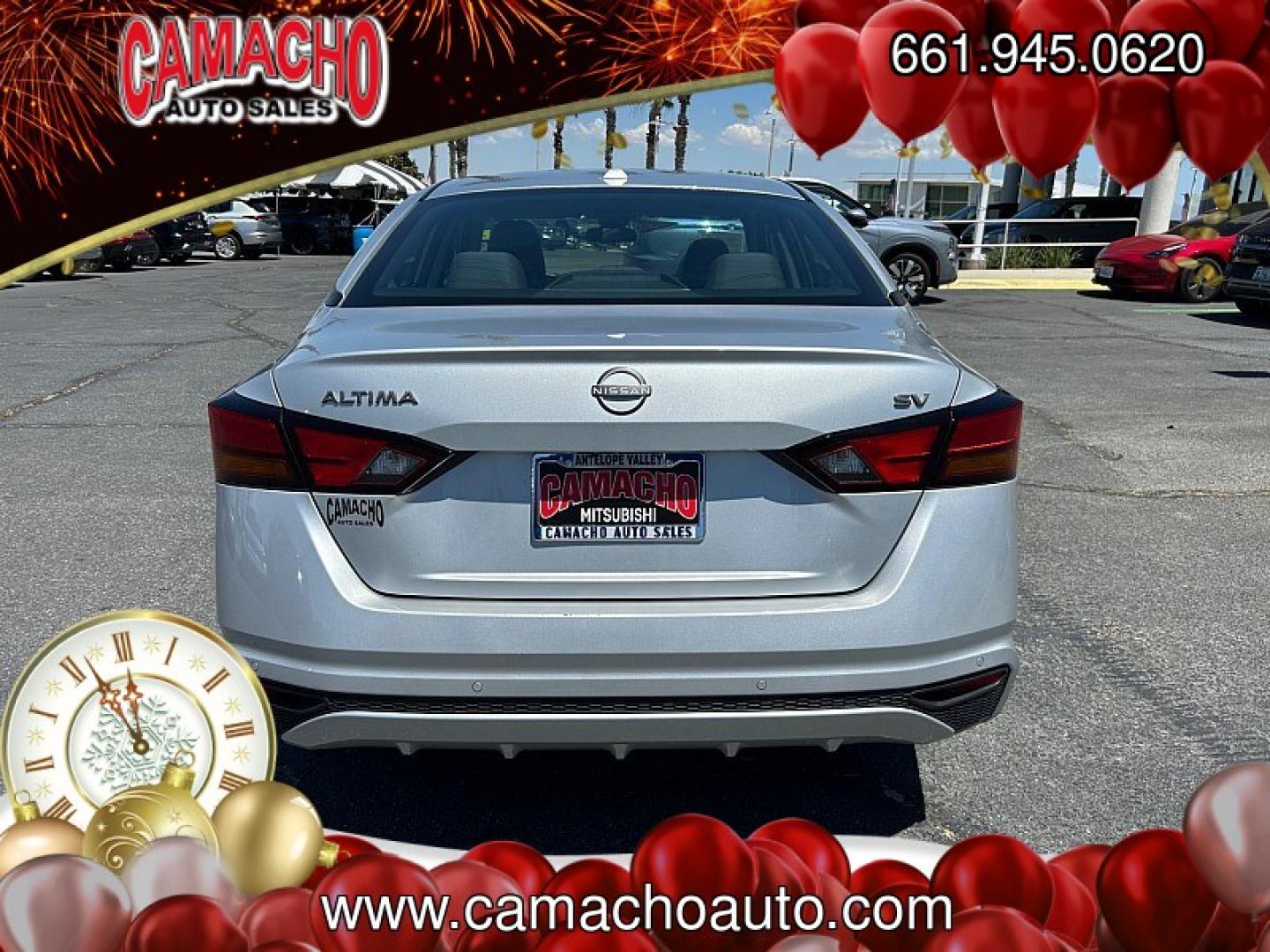 2023 Silver Nissan Altima (1N4BL4DV5PN) with an 4-Cyl 2.5 Liter engine, Automatic Xtronic CVT transmission, located at 412 Auto Vista Drive, Palmdale, CA, 93551, (661) 945-0620, 34.592636, -118.136681- Photo#3