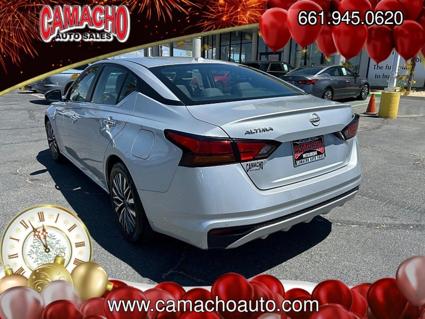 2023 Silver Nissan Altima (1N4BL4DV5PN) with an 4-Cyl 2.5 Liter engine, Automatic Xtronic CVT transmission, located at 412 Auto Vista Drive, Palmdale, CA, 93551, (661) 945-0620, 34.592636, -118.136681- Photo#4