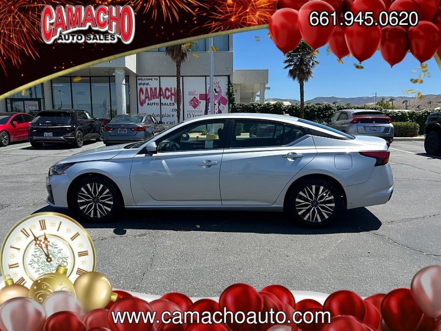 2023 Silver Nissan Altima (1N4BL4DV5PN) with an 4-Cyl 2.5 Liter engine, Automatic Xtronic CVT transmission, located at 412 Auto Vista Drive, Palmdale, CA, 93551, (661) 945-0620, 34.592636, -118.136681- Photo#5
