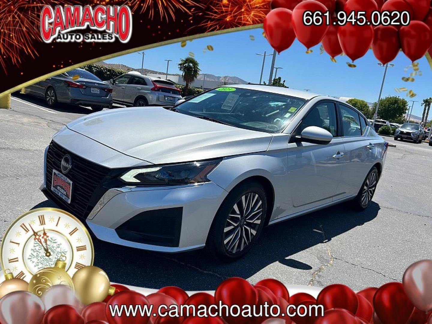2023 Silver Nissan Altima (1N4BL4DV5PN) with an 4-Cyl 2.5 Liter engine, Automatic Xtronic CVT transmission, located at 412 Auto Vista Drive, Palmdale, CA, 93551, (661) 945-0620, 34.592636, -118.136681- Photo#6