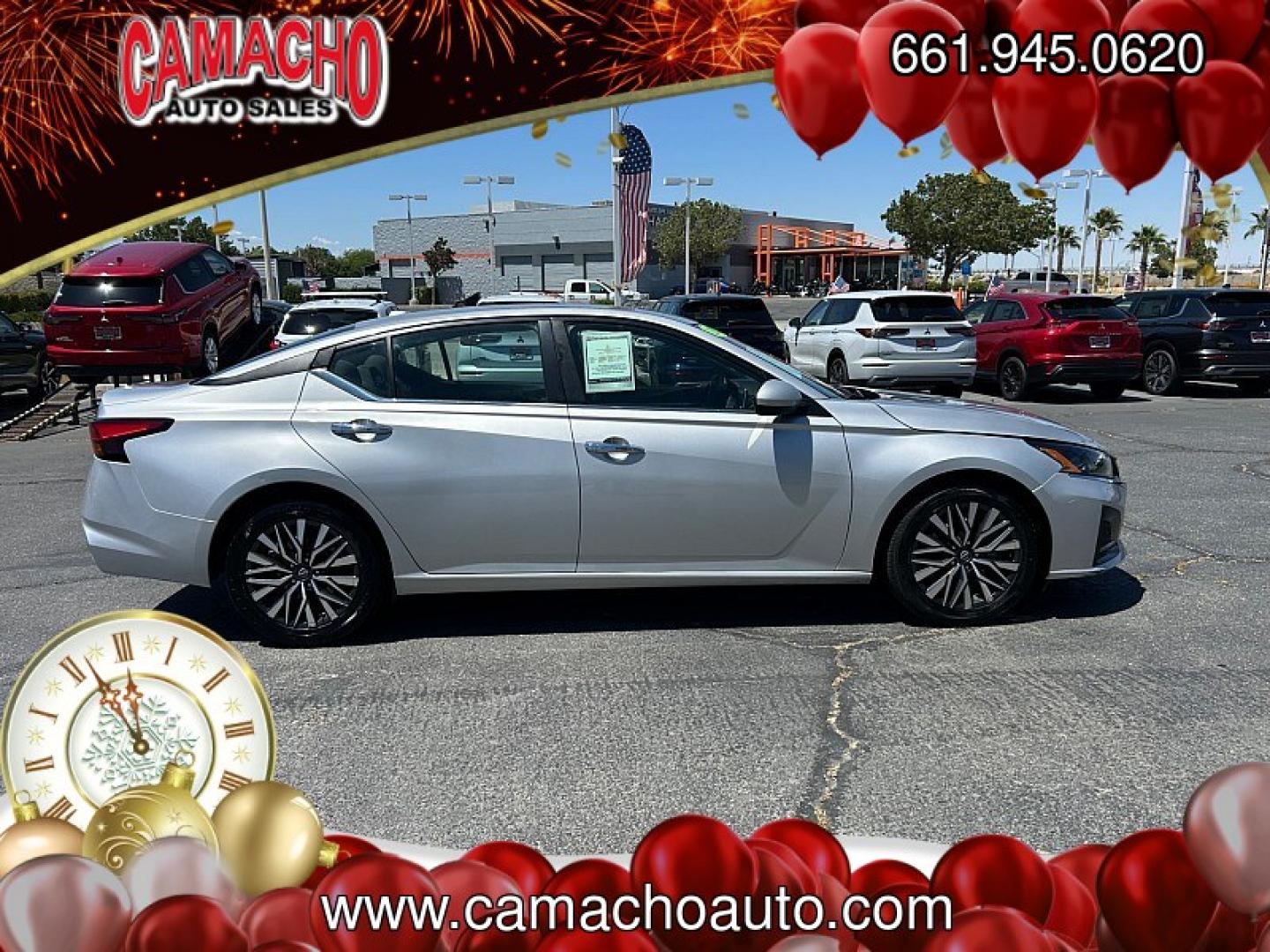 2023 Silver Nissan Altima (1N4BL4DV5PN) with an 4-Cyl 2.5 Liter engine, Automatic Xtronic CVT transmission, located at 412 Auto Vista Drive, Palmdale, CA, 93551, (661) 945-0620, 34.592636, -118.136681- Photo#10
