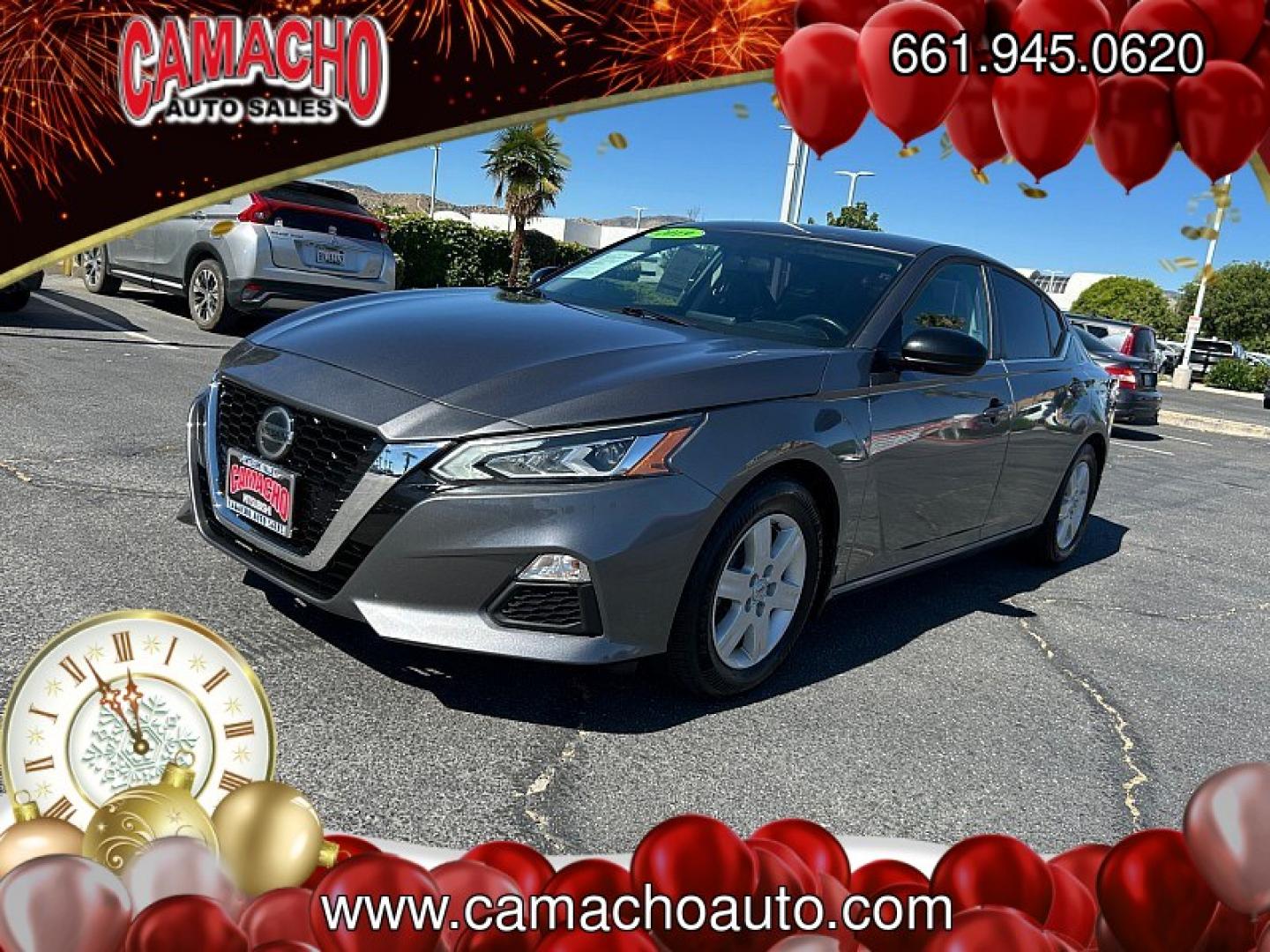2019 Gray Nissan Altima (1N4BL4CV7KN) with an 4-Cyl 2.5 Liter engine, Automatic Xtronic CVT transmission, located at 412 Auto Vista Drive, Palmdale, CA, 93551, (661) 945-0620, 34.592636, -118.136681- Photo#2