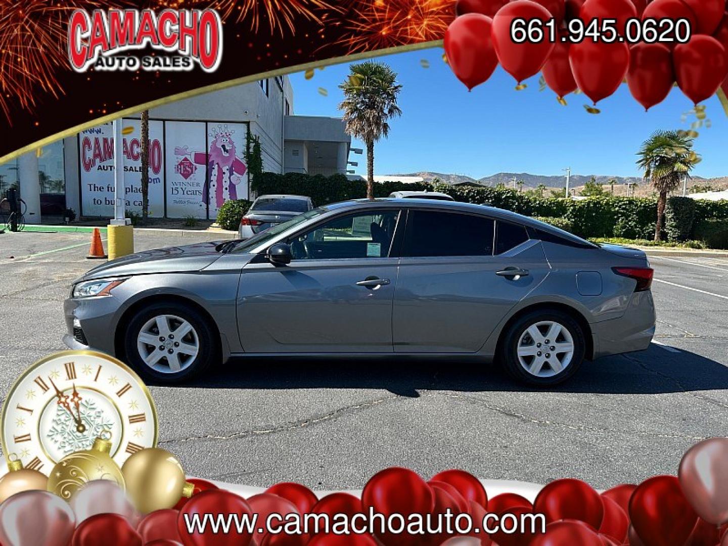 2019 Gray Nissan Altima (1N4BL4CV7KN) with an 4-Cyl 2.5 Liter engine, Automatic Xtronic CVT transmission, located at 412 Auto Vista Drive, Palmdale, CA, 93551, (661) 945-0620, 34.592636, -118.136681- Photo#3