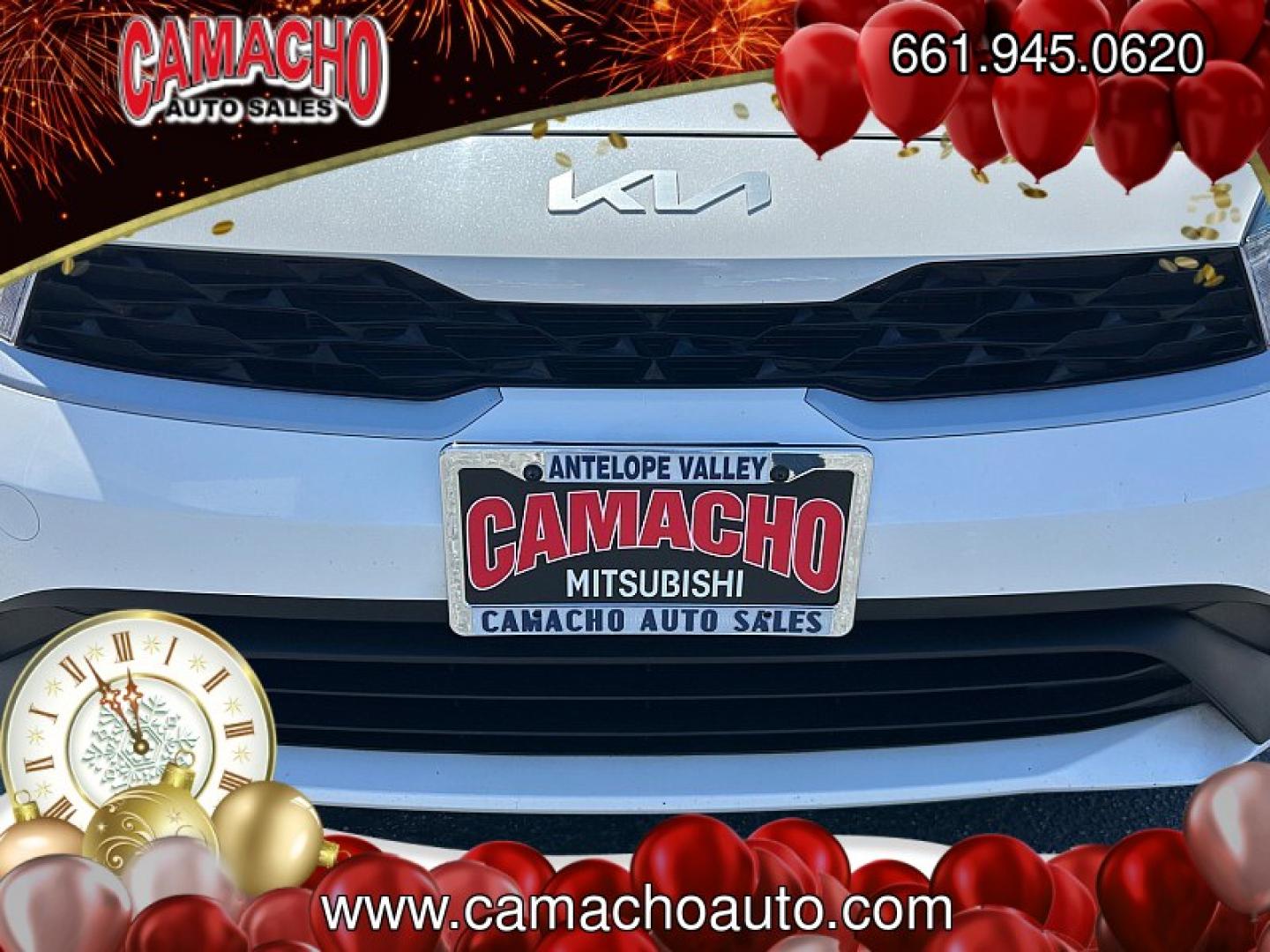 2023 White Kia Forte (3KPF24AD2PE) with an 4-Cyl 2.0 Liter engine, Automatic IVT transmission, located at 412 Auto Vista Drive, Palmdale, CA, 93551, (661) 945-0620, 34.592636, -118.136681- Photo#8