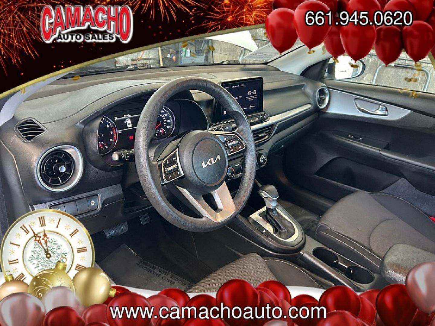 2023 White Kia Forte (3KPF24AD2PE) with an 4-Cyl 2.0 Liter engine, Automatic IVT transmission, located at 412 Auto Vista Drive, Palmdale, CA, 93551, (661) 945-0620, 34.592636, -118.136681- Photo#17