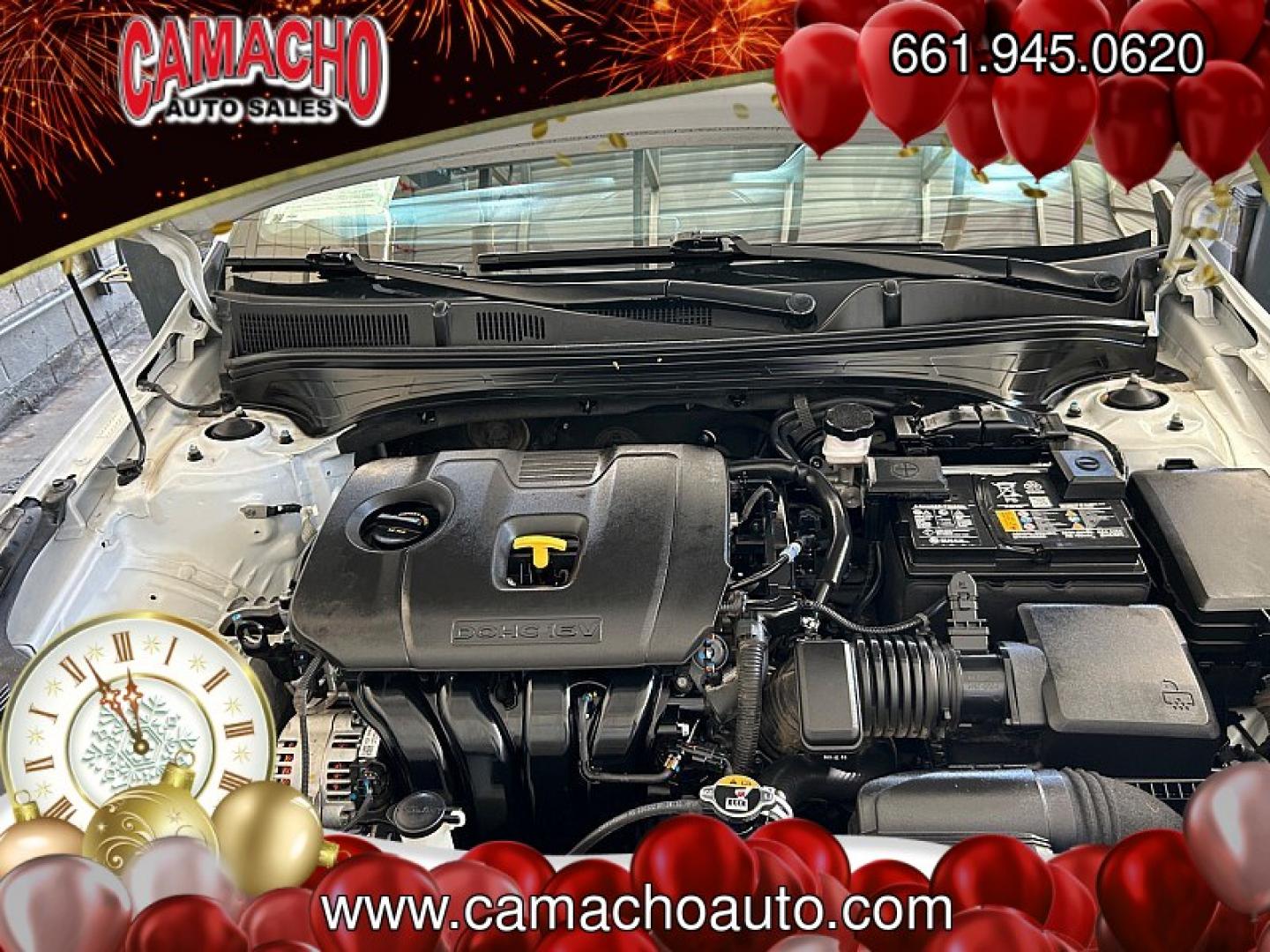 2023 White Kia Forte (3KPF24AD2PE) with an 4-Cyl 2.0 Liter engine, Automatic IVT transmission, located at 412 Auto Vista Drive, Palmdale, CA, 93551, (661) 945-0620, 34.592636, -118.136681- Photo#29