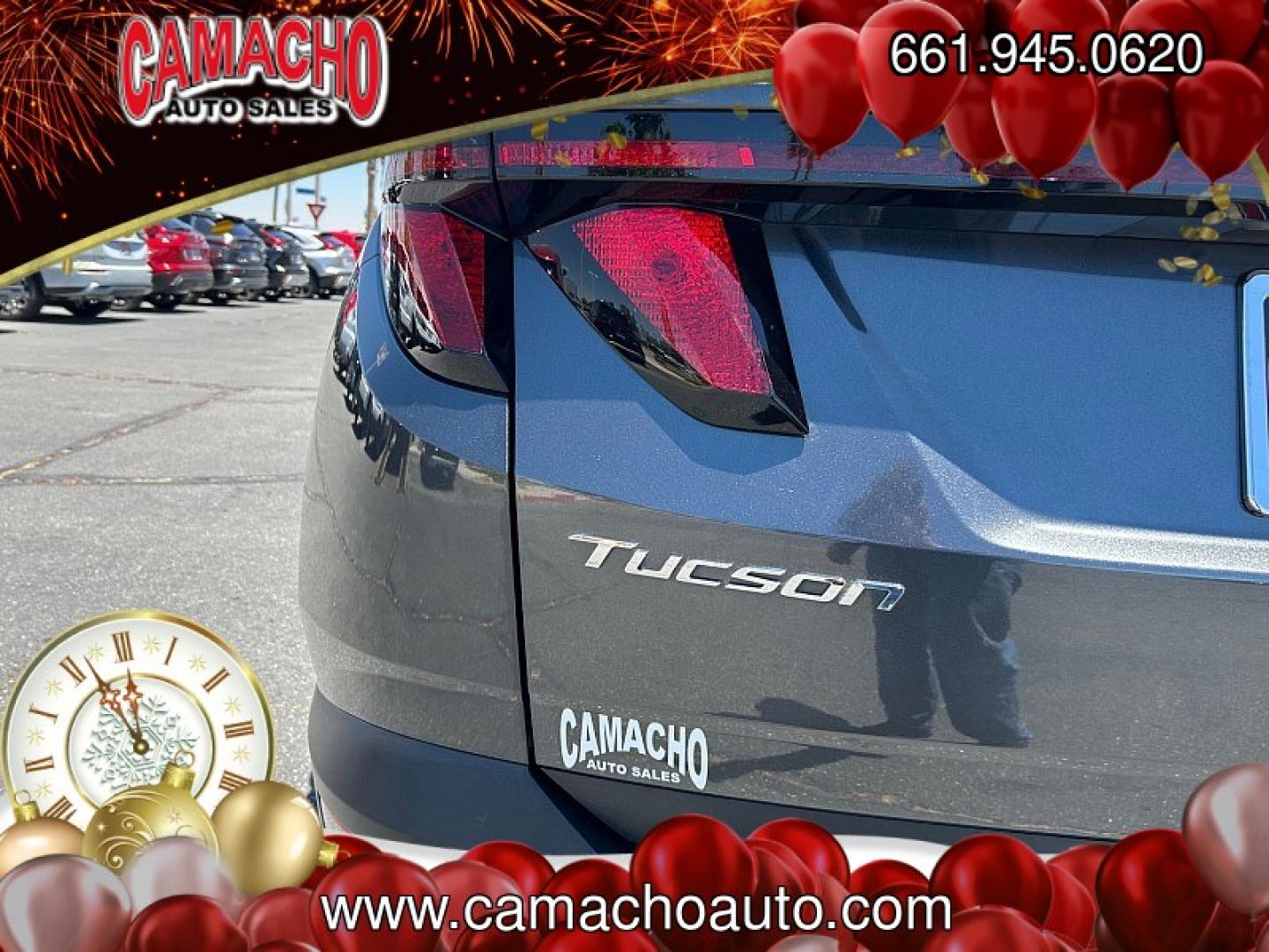 2024 Gray Hyundai Tucson (5NMJB3DEXRH) with an 4-Cyl 2.5 Liter engine, Automatic 8-Spd transmission, located at 412 Auto Vista Drive, Palmdale, CA, 93551, (661) 945-0620, 34.592636, -118.136681- Photo#15