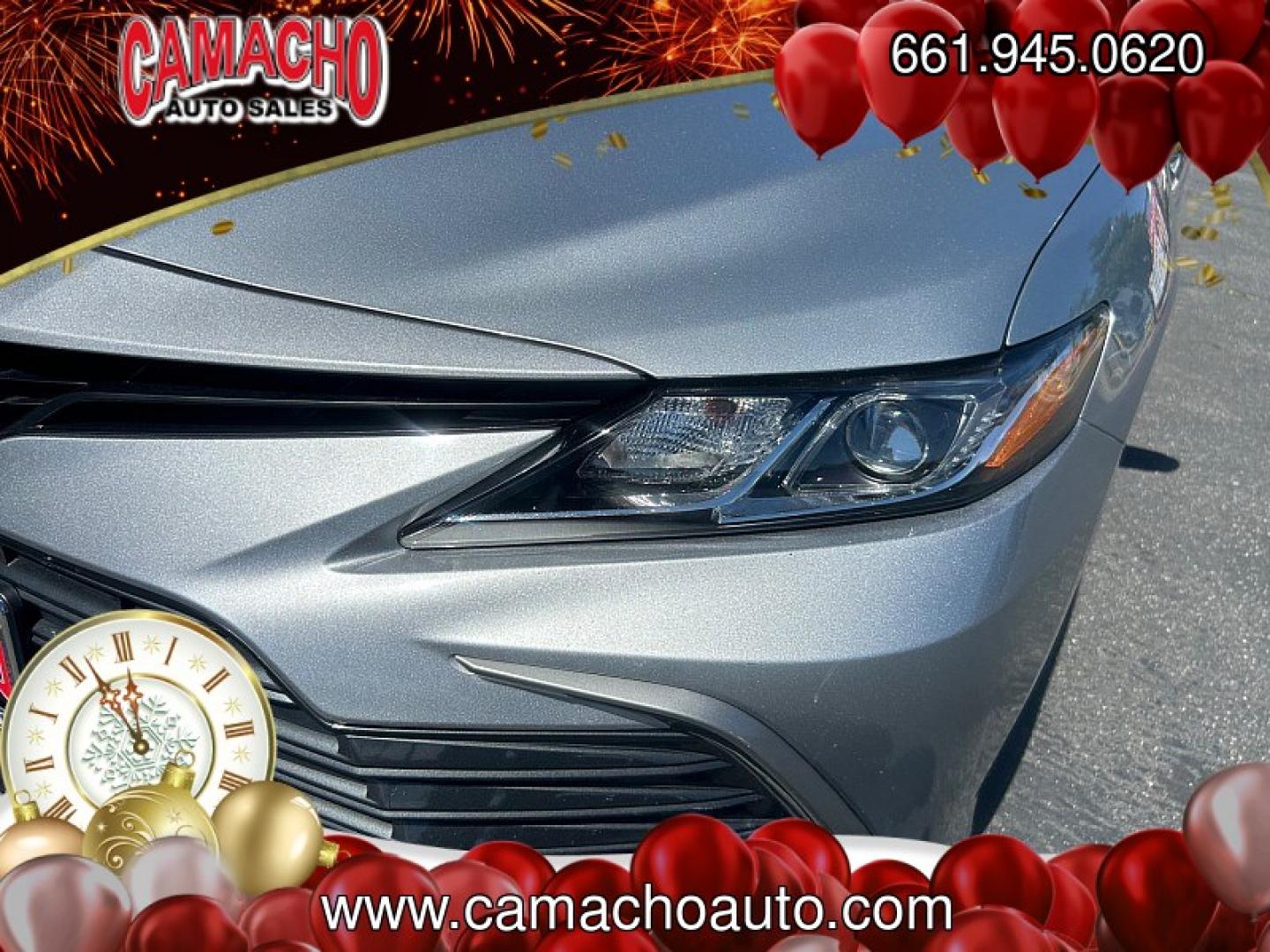 2023 Silver Toyota Camry (4T1C11AK7PU) with an 4-Cyl 2.5 Liter engine, Automatic 8-Spd w/Sequential Shift transmission, located at 412 Auto Vista Drive, Palmdale, CA, 93551, (661) 945-0620, 34.592636, -118.136681- Photo#4