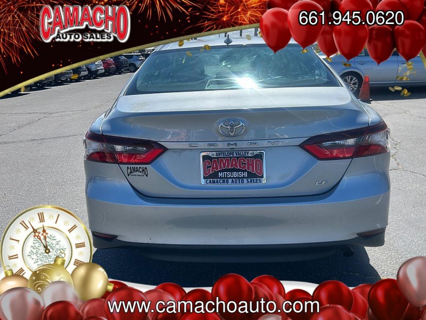 2023 Silver Toyota Camry (4T1C11AK7PU) with an 4-Cyl 2.5 Liter engine, Automatic 8-Spd w/Sequential Shift transmission, located at 412 Auto Vista Drive, Palmdale, CA, 93551, (661) 945-0620, 34.592636, -118.136681- Photo#8