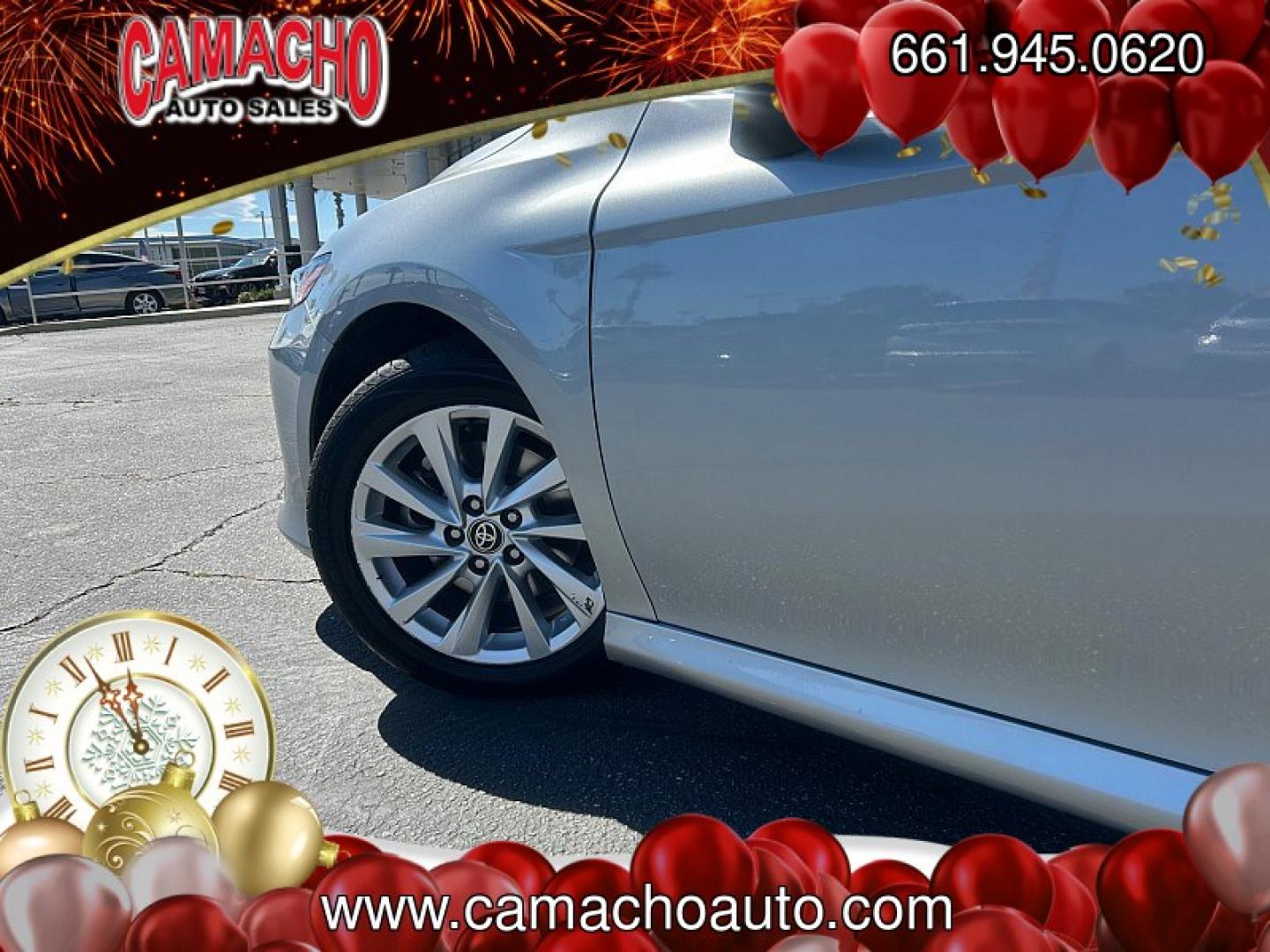 2023 Silver Toyota Camry (4T1C11AK7PU) with an 4-Cyl 2.5 Liter engine, Automatic 8-Spd w/Sequential Shift transmission, located at 412 Auto Vista Drive, Palmdale, CA, 93551, (661) 945-0620, 34.592636, -118.136681- Photo#10