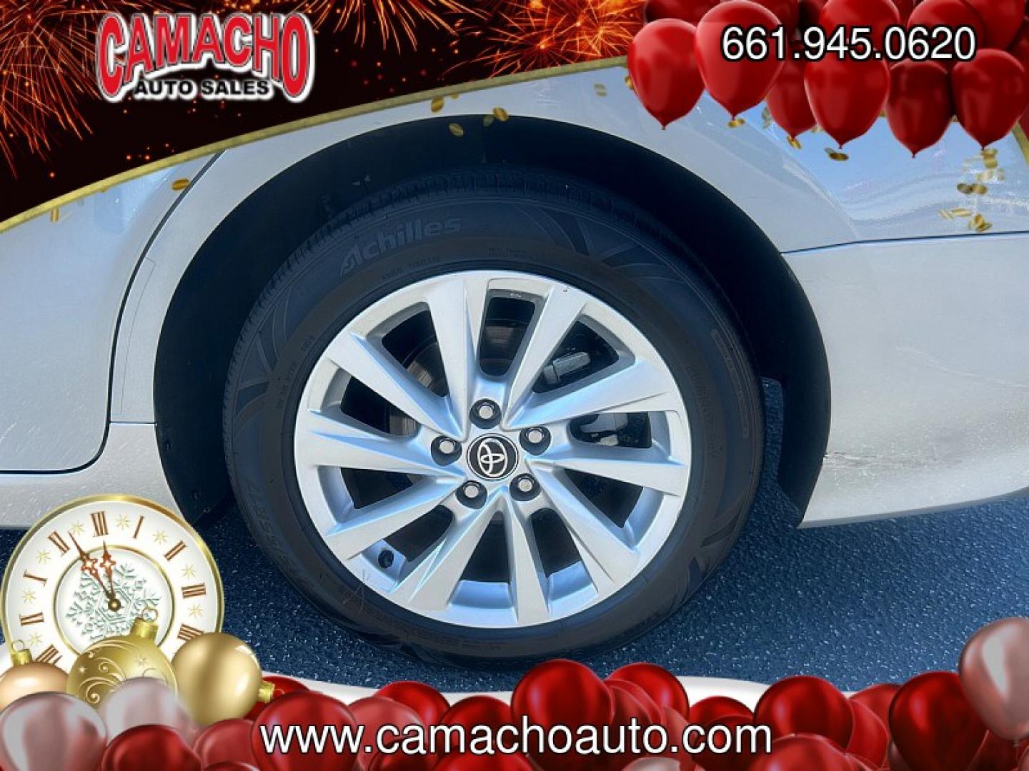 2023 Silver Toyota Camry (4T1C11AK7PU) with an 4-Cyl 2.5 Liter engine, Automatic 8-Spd w/Sequential Shift transmission, located at 412 Auto Vista Drive, Palmdale, CA, 93551, (661) 945-0620, 34.592636, -118.136681- Photo#13