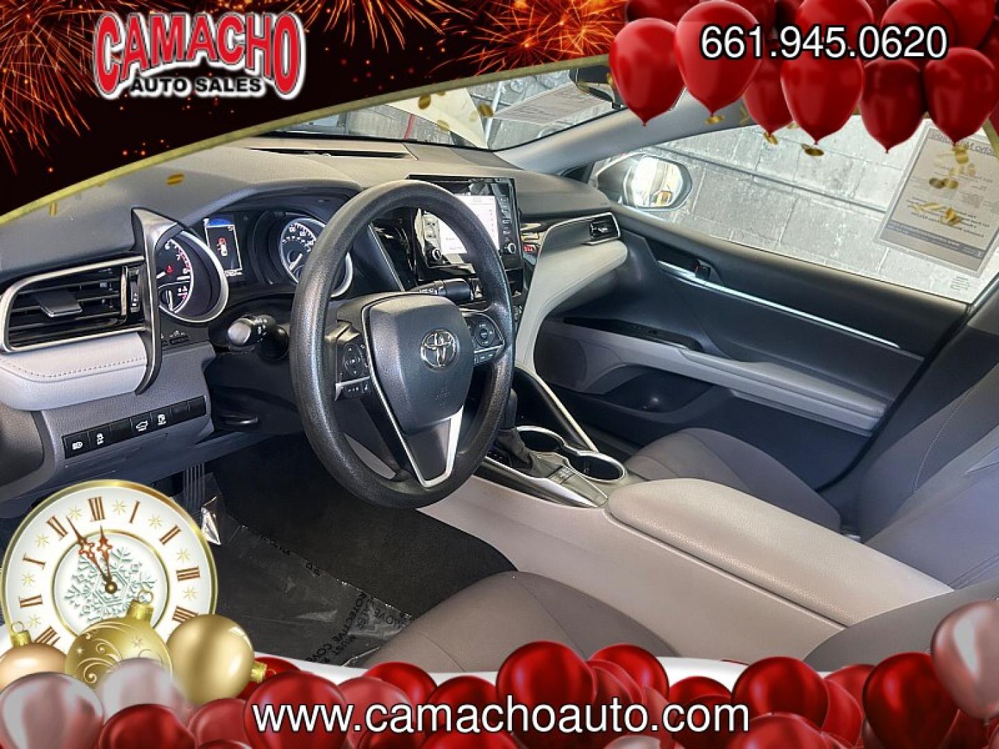 2023 Silver Toyota Camry (4T1C11AK7PU) with an 4-Cyl 2.5 Liter engine, Automatic 8-Spd w/Sequential Shift transmission, located at 412 Auto Vista Drive, Palmdale, CA, 93551, (661) 945-0620, 34.592636, -118.136681- Photo#17