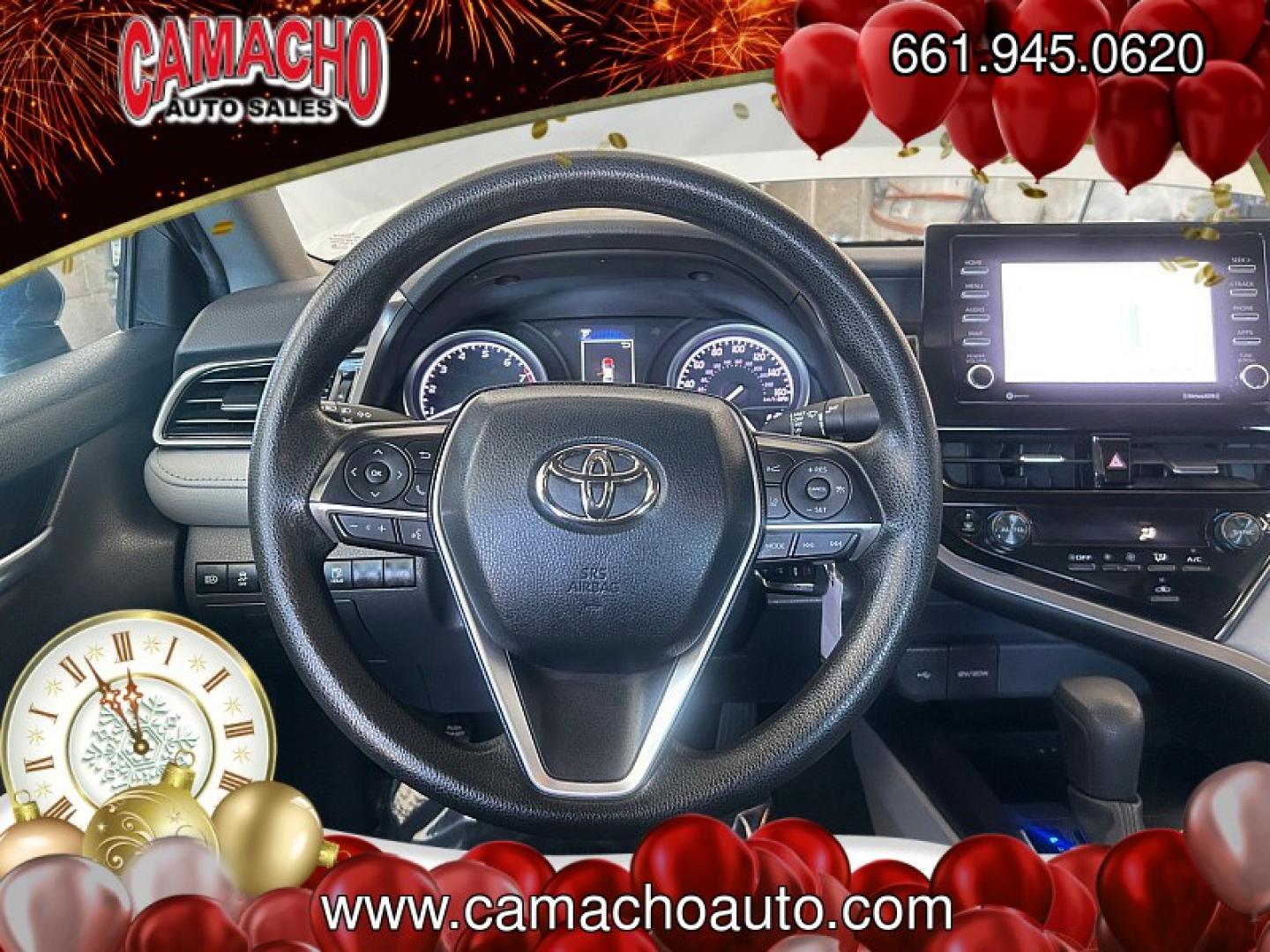 2023 Silver Toyota Camry (4T1C11AK7PU) with an 4-Cyl 2.5 Liter engine, Automatic 8-Spd w/Sequential Shift transmission, located at 412 Auto Vista Drive, Palmdale, CA, 93551, (661) 945-0620, 34.592636, -118.136681- Photo#19