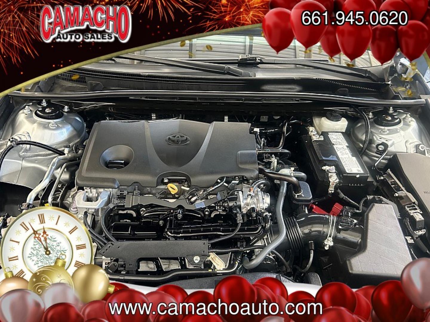 2023 Silver Toyota Camry (4T1C11AK7PU) with an 4-Cyl 2.5 Liter engine, Automatic 8-Spd w/Sequential Shift transmission, located at 412 Auto Vista Drive, Palmdale, CA, 93551, (661) 945-0620, 34.592636, -118.136681- Photo#26