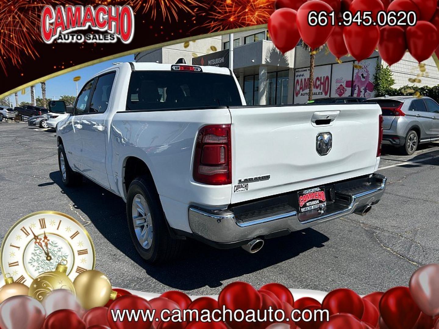2024 White Ram 1500 2WD (1C6RREJT9RN) , Automatic 8-Spd transmission, located at 412 Auto Vista Drive, Palmdale, CA, 93551, (661) 945-0620, 34.592636, -118.136681- Photo#8