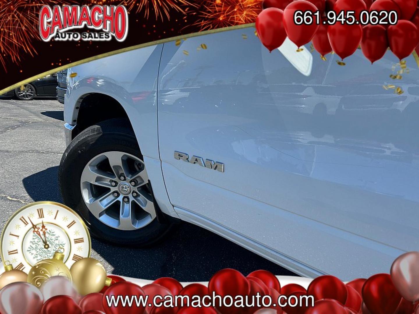 2024 White Ram 1500 2WD (1C6RREJT9RN) , Automatic 8-Spd transmission, located at 412 Auto Vista Drive, Palmdale, CA, 93551, (661) 945-0620, 34.592636, -118.136681- Photo#10