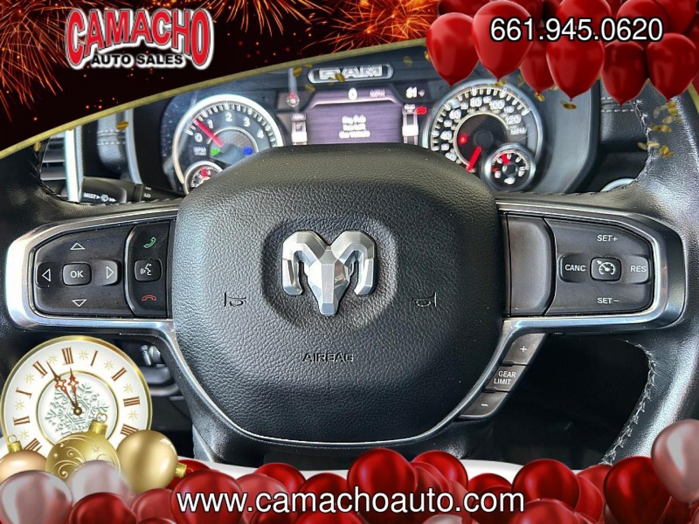 2024 White Ram 1500 2WD (1C6RREJT9RN) , Automatic 8-Spd transmission, located at 412 Auto Vista Drive, Palmdale, CA, 93551, (661) 945-0620, 34.592636, -118.136681- Photo#26