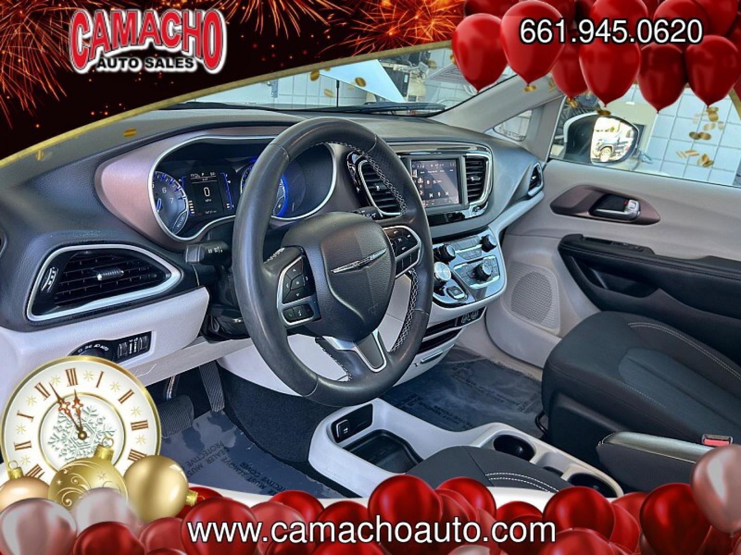 2023 White Chrysler Voyager (2C4RC1CG4PR) with an V6 3.6 Liter engine, Automatic 9-Spd transmission, located at 412 Auto Vista Drive, Palmdale, CA, 93551, (661) 945-0620, 34.592636, -118.136681- Photo#17