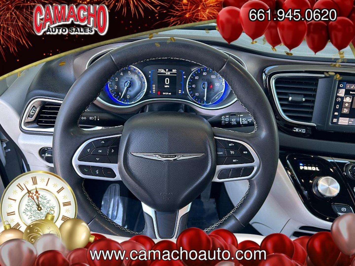 2023 White Chrysler Voyager (2C4RC1CG4PR) with an V6 3.6 Liter engine, Automatic 9-Spd transmission, located at 412 Auto Vista Drive, Palmdale, CA, 93551, (661) 945-0620, 34.592636, -118.136681- Photo#20