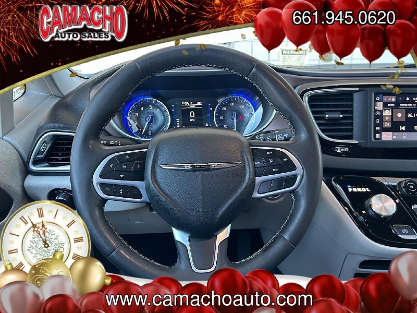 2023 White Chrysler Voyager (2C4RC1CG4PR) with an V6 3.6 Liter engine, Automatic 9-Spd transmission, located at 412 Auto Vista Drive, Palmdale, CA, 93551, (661) 945-0620, 34.592636, -118.136681- Photo#21