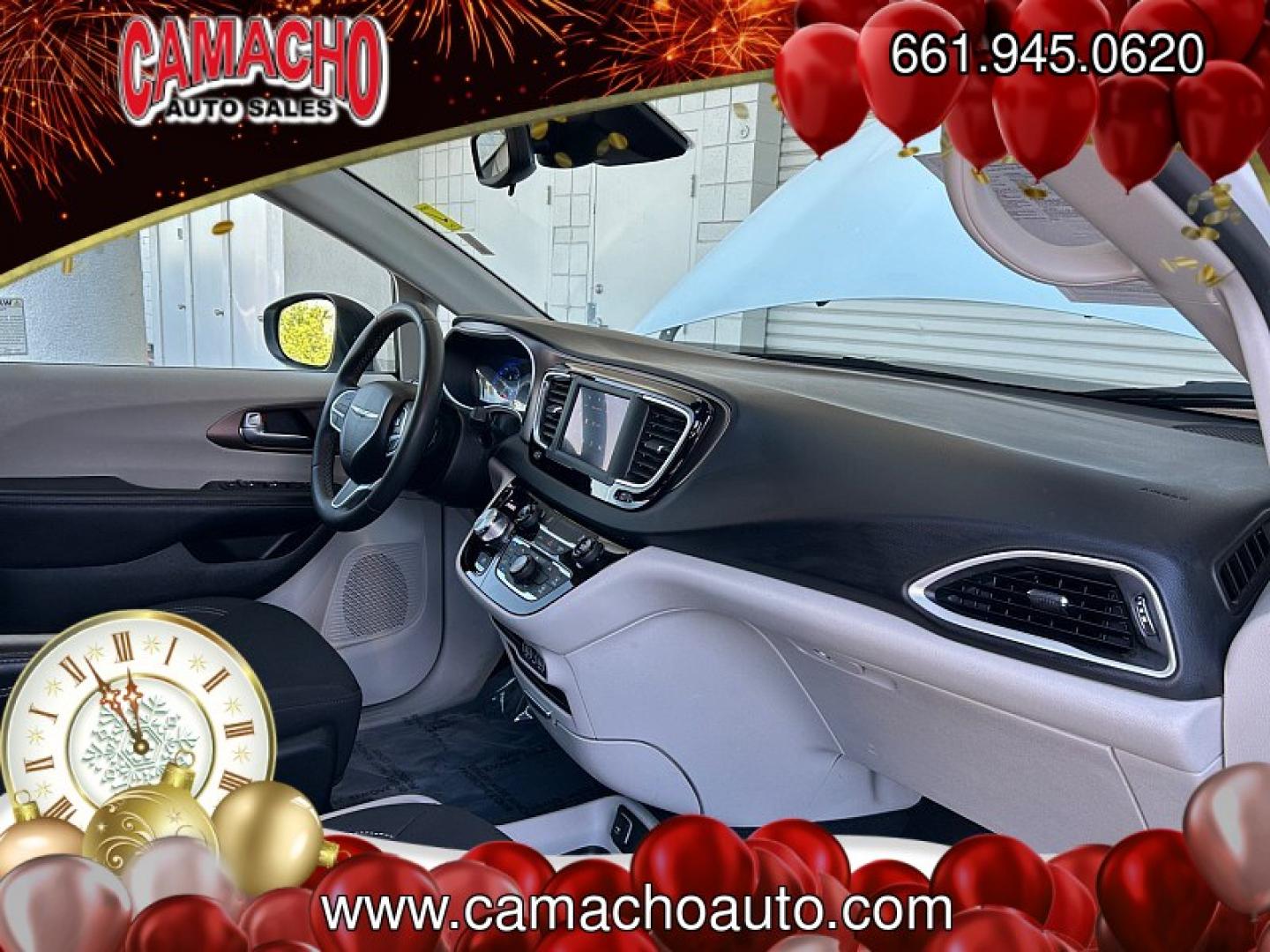 2023 White Chrysler Voyager (2C4RC1CG4PR) with an V6 3.6 Liter engine, Automatic 9-Spd transmission, located at 412 Auto Vista Drive, Palmdale, CA, 93551, (661) 945-0620, 34.592636, -118.136681- Photo#28