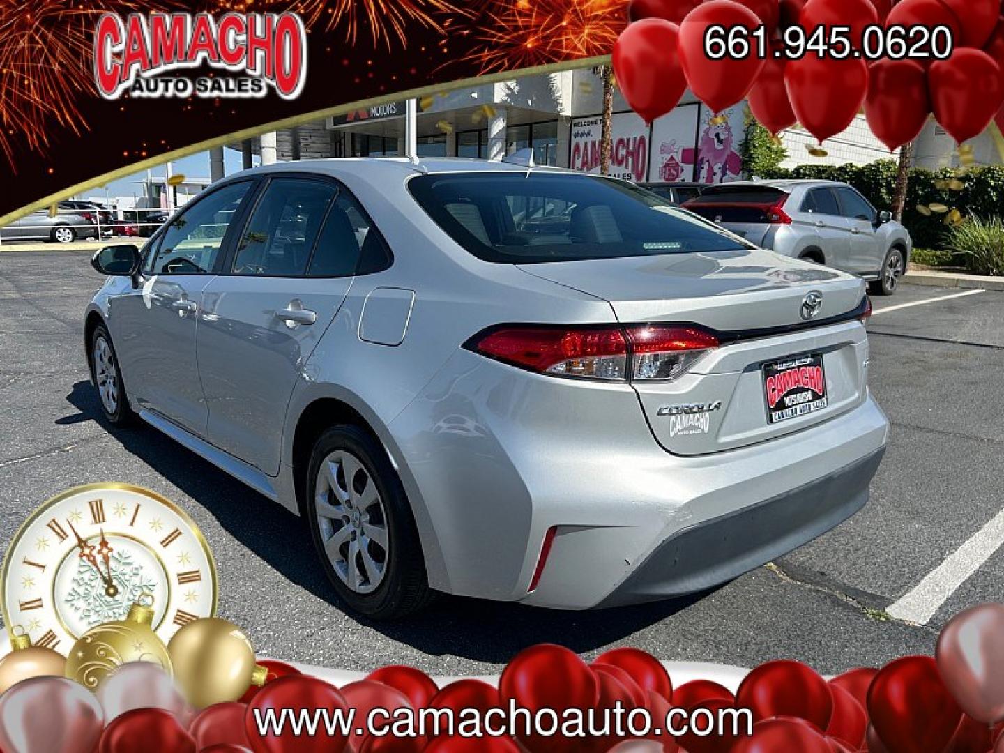 2024 Silver Toyota Corolla (5YFB4MDE6RP) with an 4-Cyl Hybrid 1.8 Liter engine, Automatic CVT transmission, located at 412 Auto Vista Drive, Palmdale, CA, 93551, (661) 945-0620, 34.592636, -118.136681- Photo#4