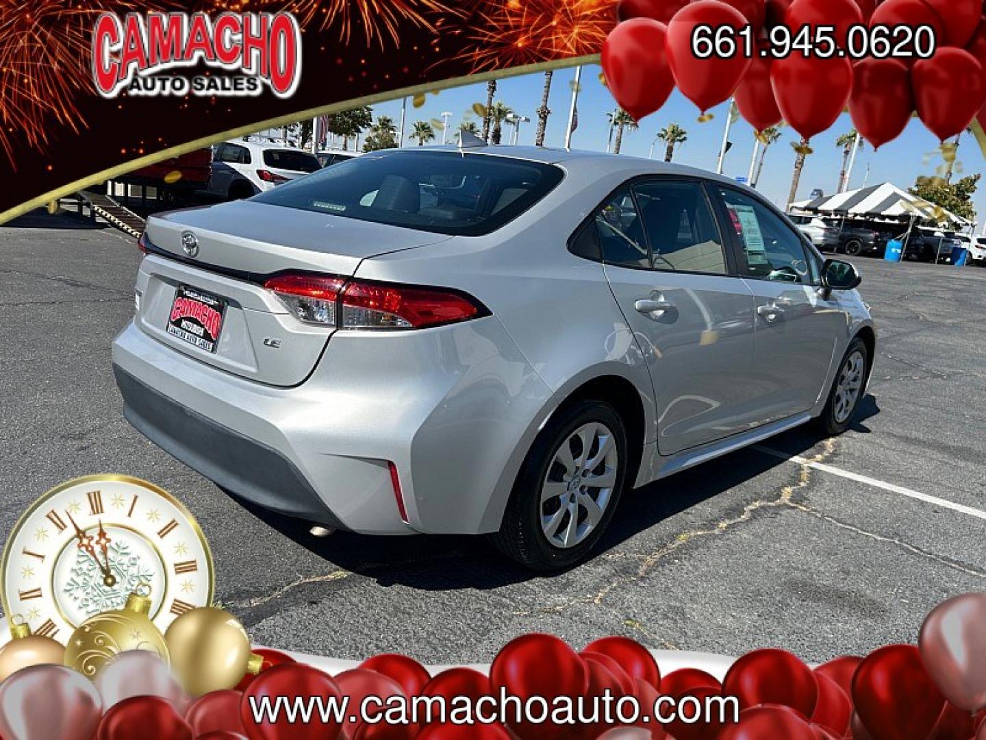 2024 Silver Toyota Corolla (5YFB4MDE6RP) with an 4-Cyl Hybrid 1.8 Liter engine, Automatic CVT transmission, located at 412 Auto Vista Drive, Palmdale, CA, 93551, (661) 945-0620, 34.592636, -118.136681- Photo#9