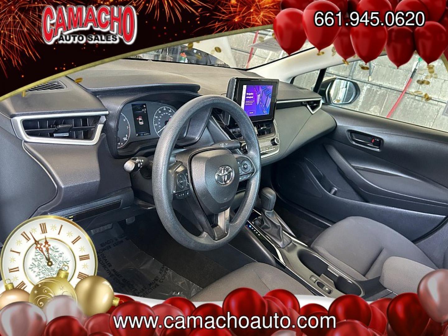 2024 Silver Toyota Corolla (5YFB4MDE6RP) with an 4-Cyl Hybrid 1.8 Liter engine, Automatic CVT transmission, located at 412 Auto Vista Drive, Palmdale, CA, 93551, (661) 945-0620, 34.592636, -118.136681- Photo#17