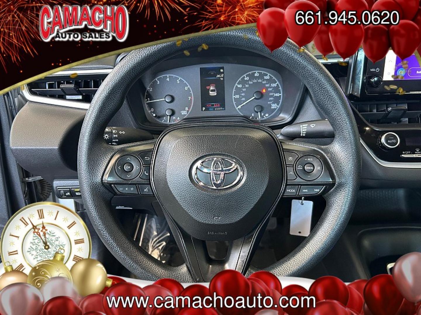 2024 Silver Toyota Corolla (5YFB4MDE6RP) with an 4-Cyl Hybrid 1.8 Liter engine, Automatic CVT transmission, located at 412 Auto Vista Drive, Palmdale, CA, 93551, (661) 945-0620, 34.592636, -118.136681- Photo#23
