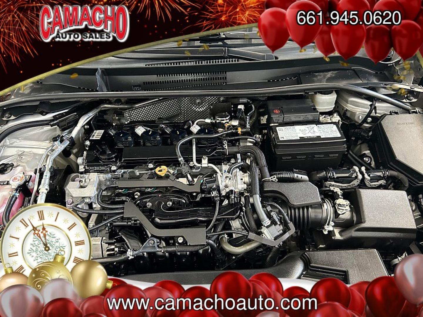 2024 Silver Toyota Corolla (5YFB4MDE6RP) with an 4-Cyl Hybrid 1.8 Liter engine, Automatic CVT transmission, located at 412 Auto Vista Drive, Palmdale, CA, 93551, (661) 945-0620, 34.592636, -118.136681- Photo#26