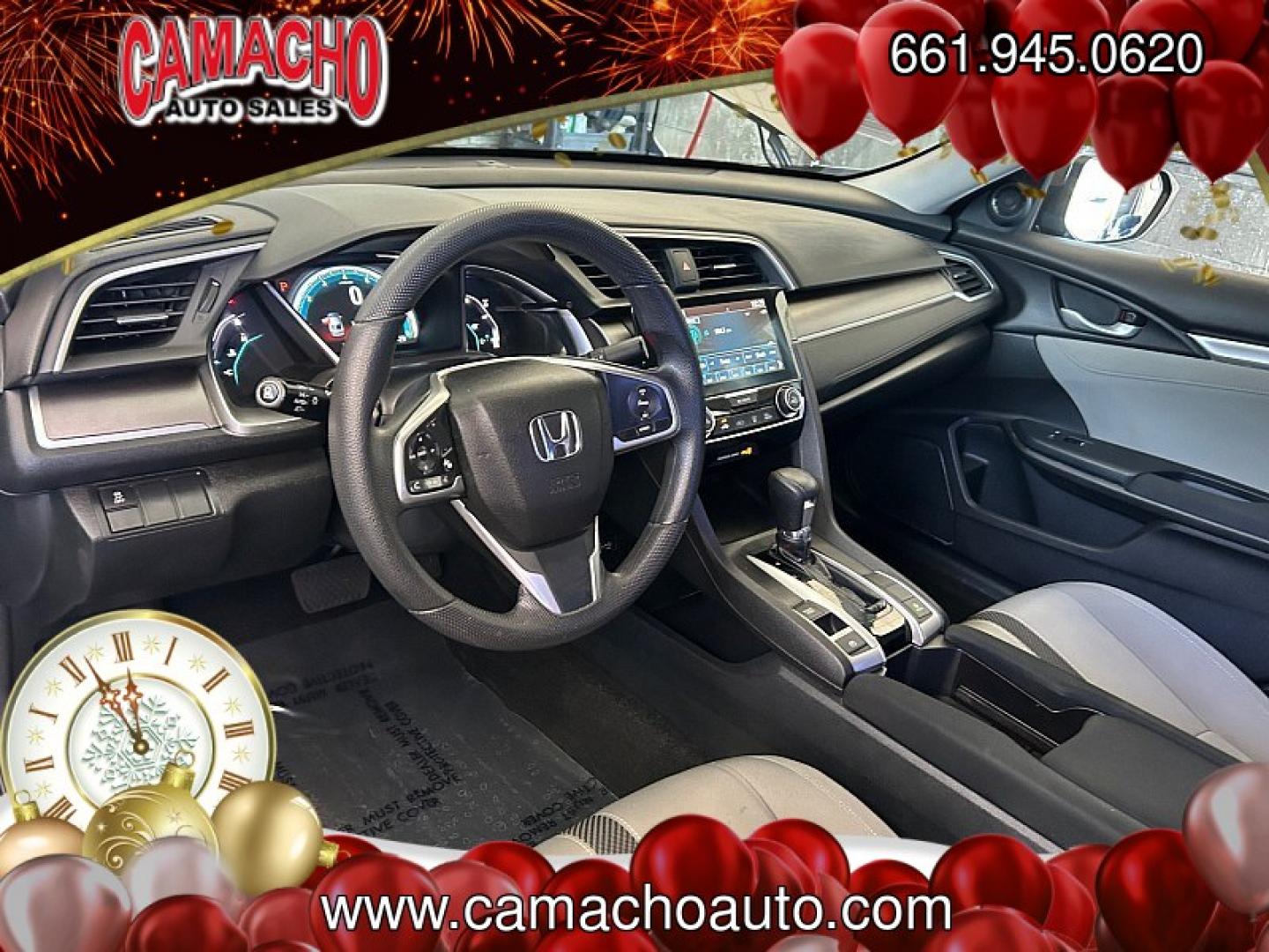 2016 Gray Honda Civic Sedan (19XFC2F79GE) with an 4-Cyl i-VTEC 2.0 Liter engine, Automatic CVT transmission, located at 412 Auto Vista Drive, Palmdale, CA, 93551, (661) 945-0620, 34.592636, -118.136681- Photo#17