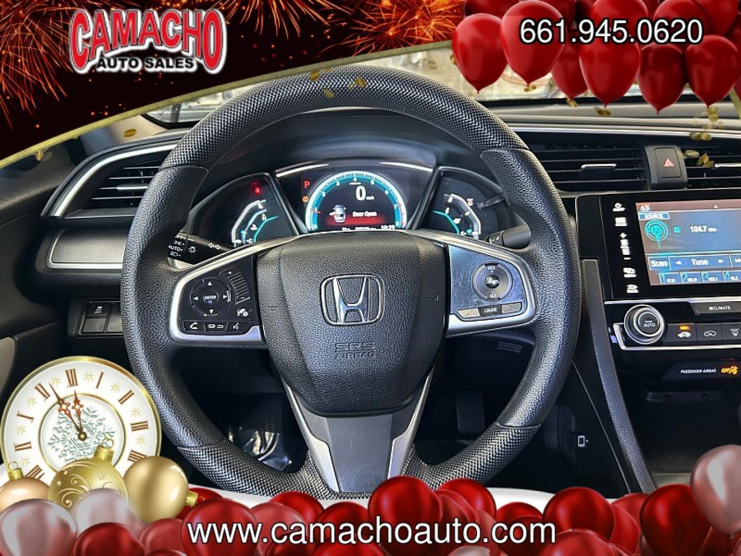 2016 Gray Honda Civic Sedan (19XFC2F79GE) with an 4-Cyl i-VTEC 2.0 Liter engine, Automatic CVT transmission, located at 412 Auto Vista Drive, Palmdale, CA, 93551, (661) 945-0620, 34.592636, -118.136681- Photo#21